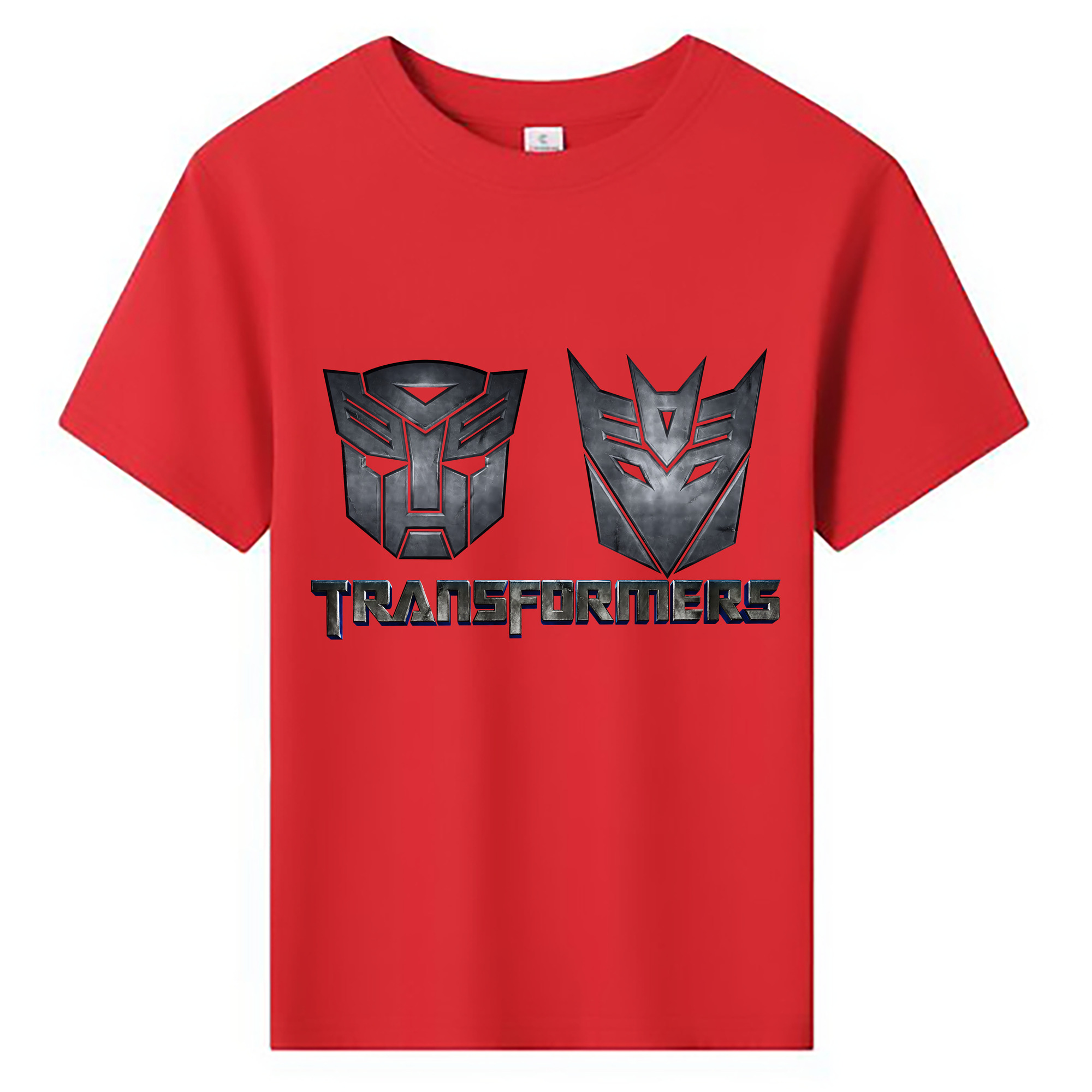 （画像用） Transformers トランスフォーマー 綿100％キッズTシャツ（フロントプリント）