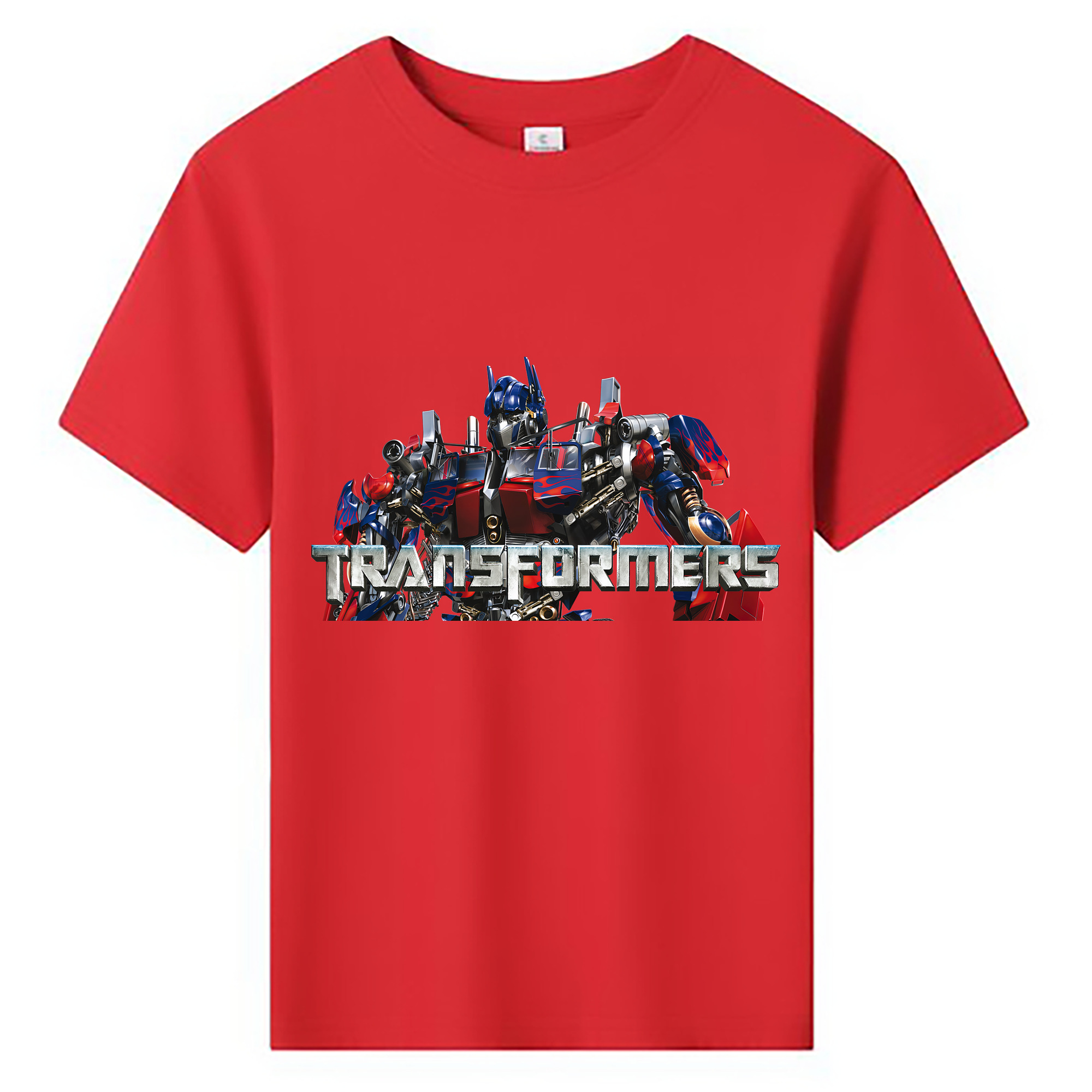 （画像用） Transformers トランスフォーマー 綿100％キッズTシャツ（フロントプリント）