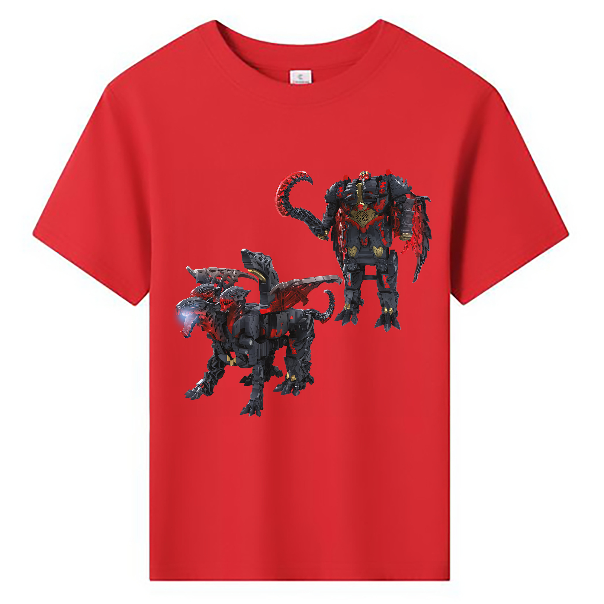 （画像用） Transformers トランスフォーマー 綿100％キッズTシャツ（フロントプリント）