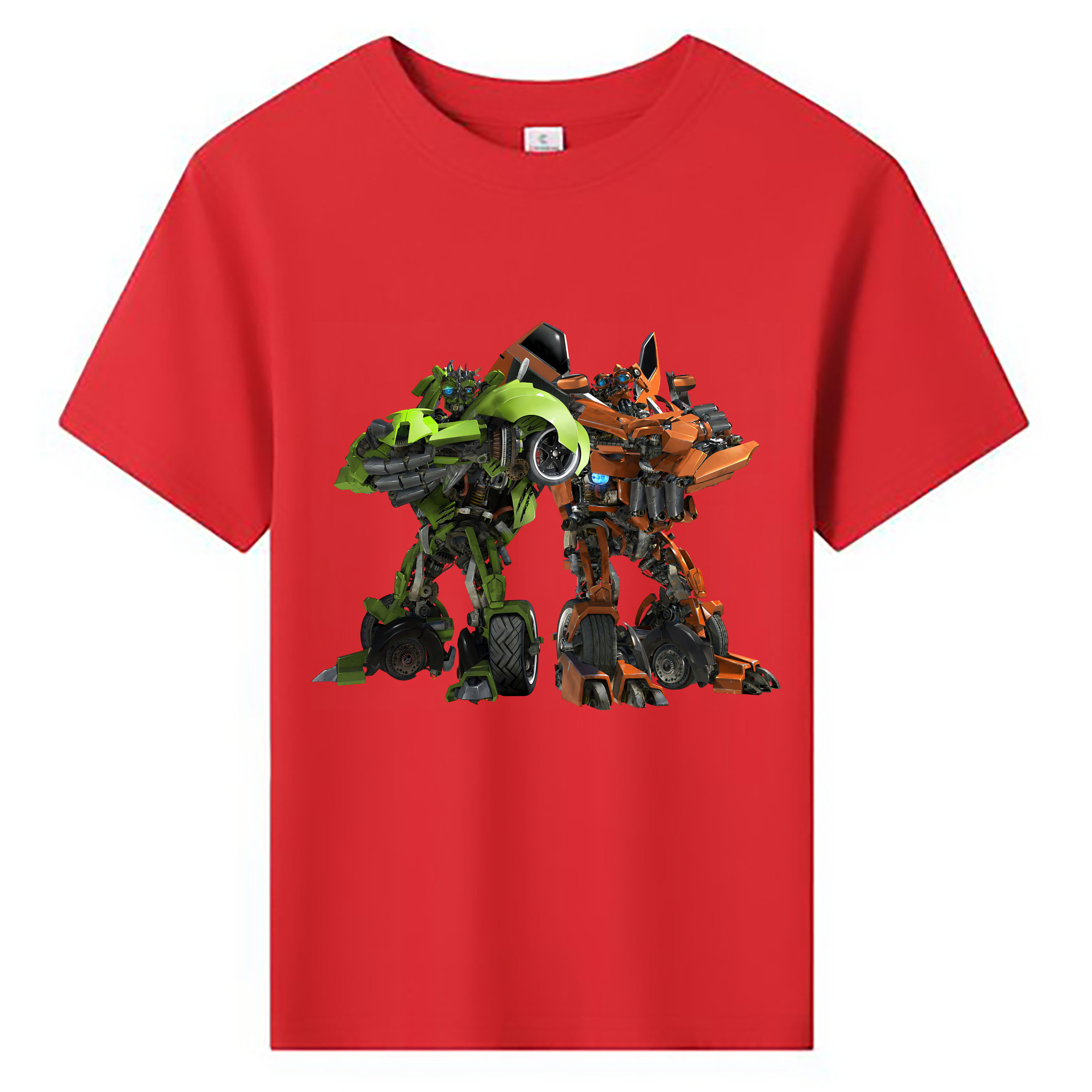 （画像用） Transformers トランスフォーマー 綿100％キッズTシャツ（フロントプリント）