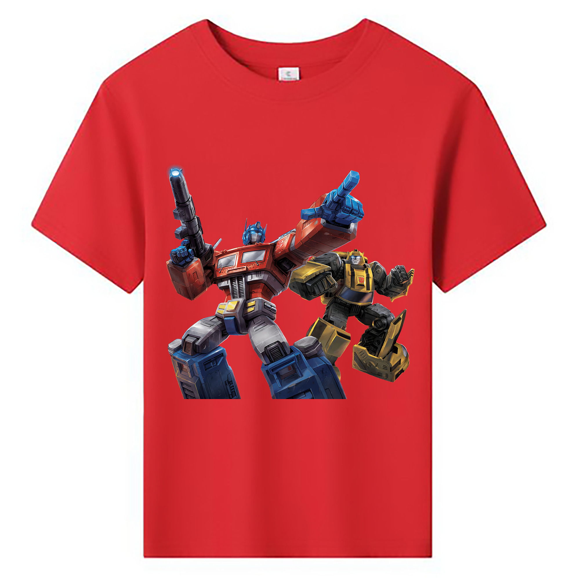 （画像用） Transformers トランスフォーマー 綿100％キッズTシャツ（フロントプリント）