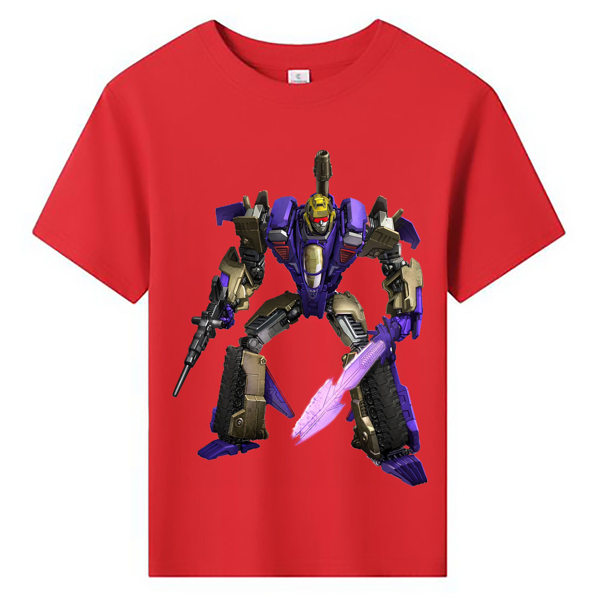 （画像用） Transformers トランスフォーマー 綿100％キッズTシャツ（フロントプリント）
