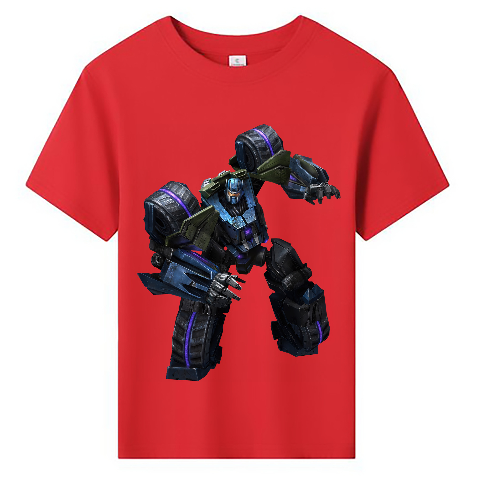 （画像用） Transformers トランスフォーマー 綿100％キッズTシャツ（フロントプリント）