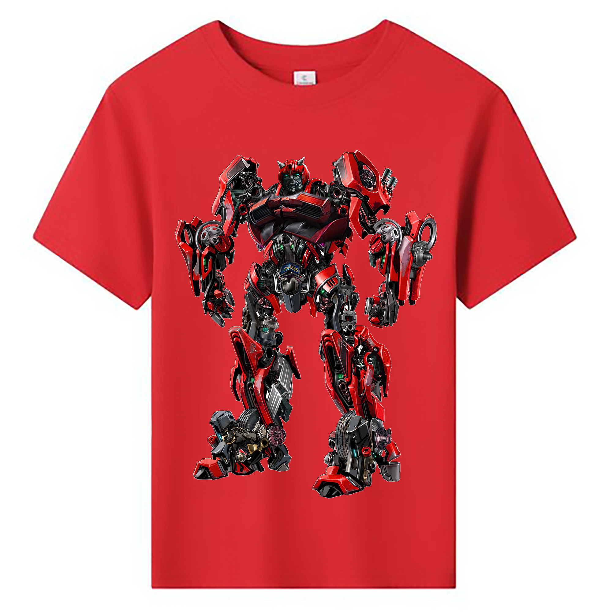 （画像用） Transformers トランスフォーマー 綿100％キッズTシャツ（フロントプリント）