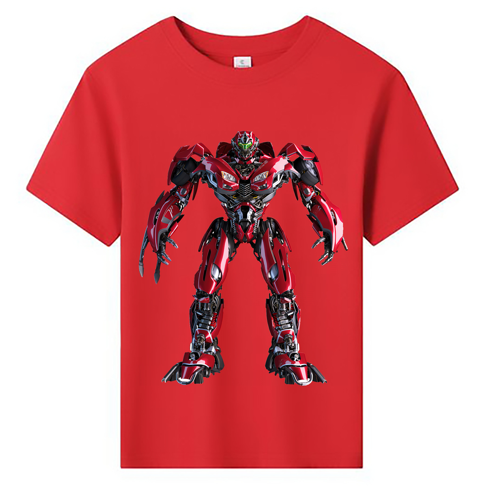 （画像用） Transformers トランスフォーマー 綿100％キッズTシャツ（フロントプリント）
