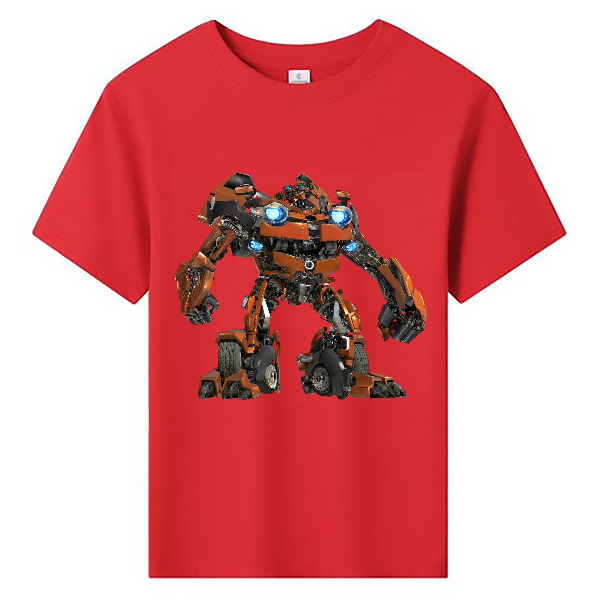 （画像用） Transformers トランスフォーマー 綿100％キッズTシャツ（フロントプリント）
