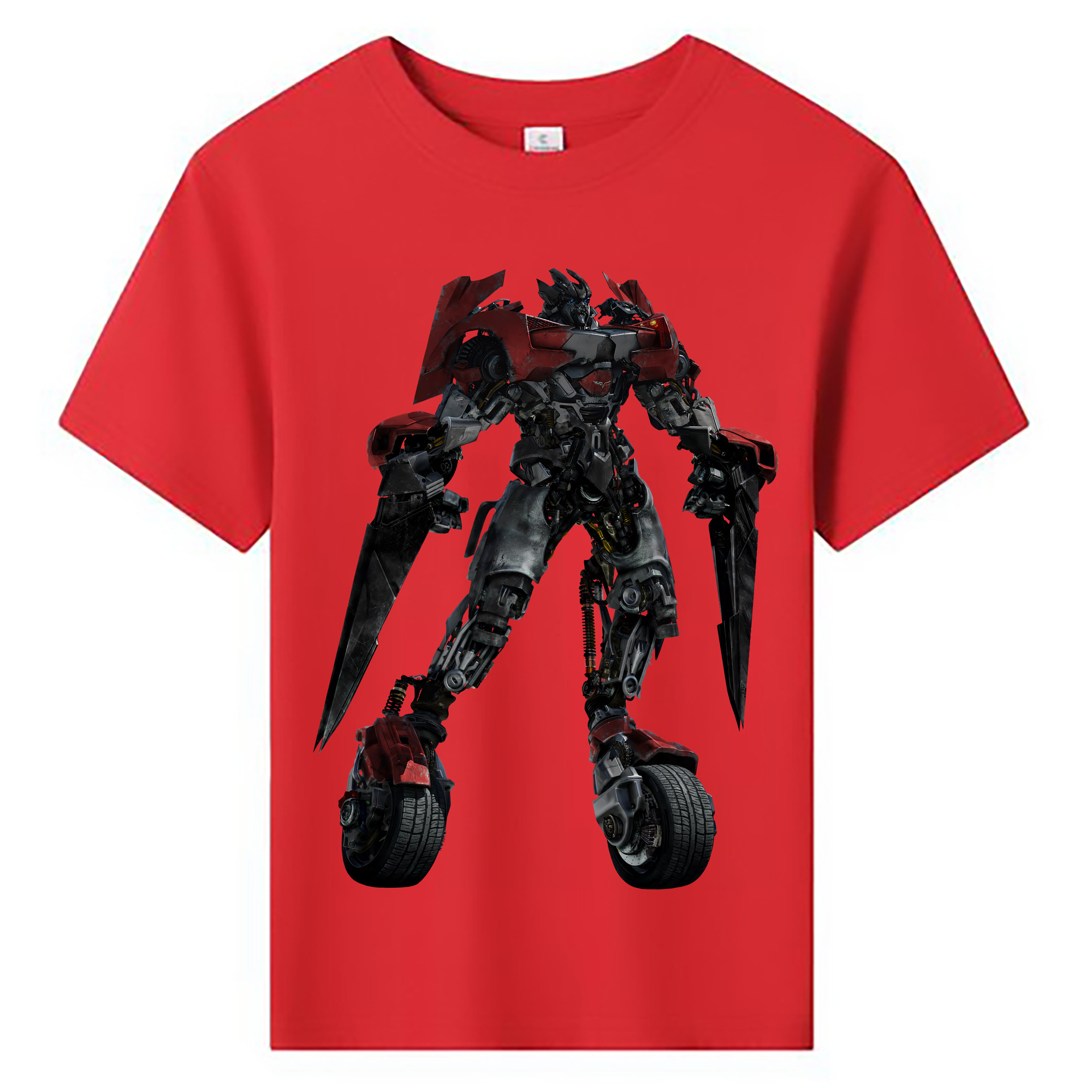 （画像用） Transformers トランスフォーマー 綿100％キッズTシャツ（フロントプリント）