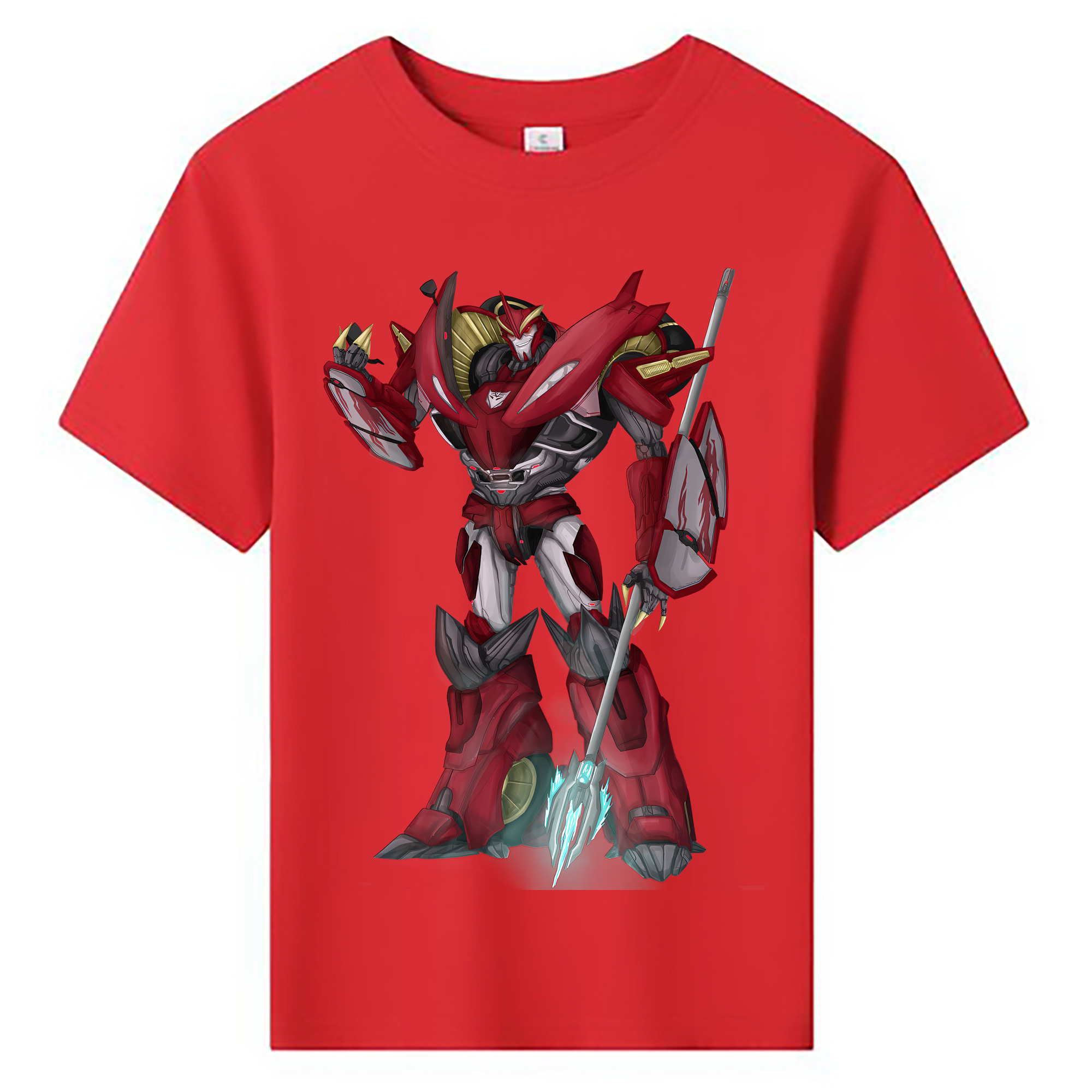 （画像用） Transformers トランスフォーマー 綿100％キッズTシャツ（フロントプリント）