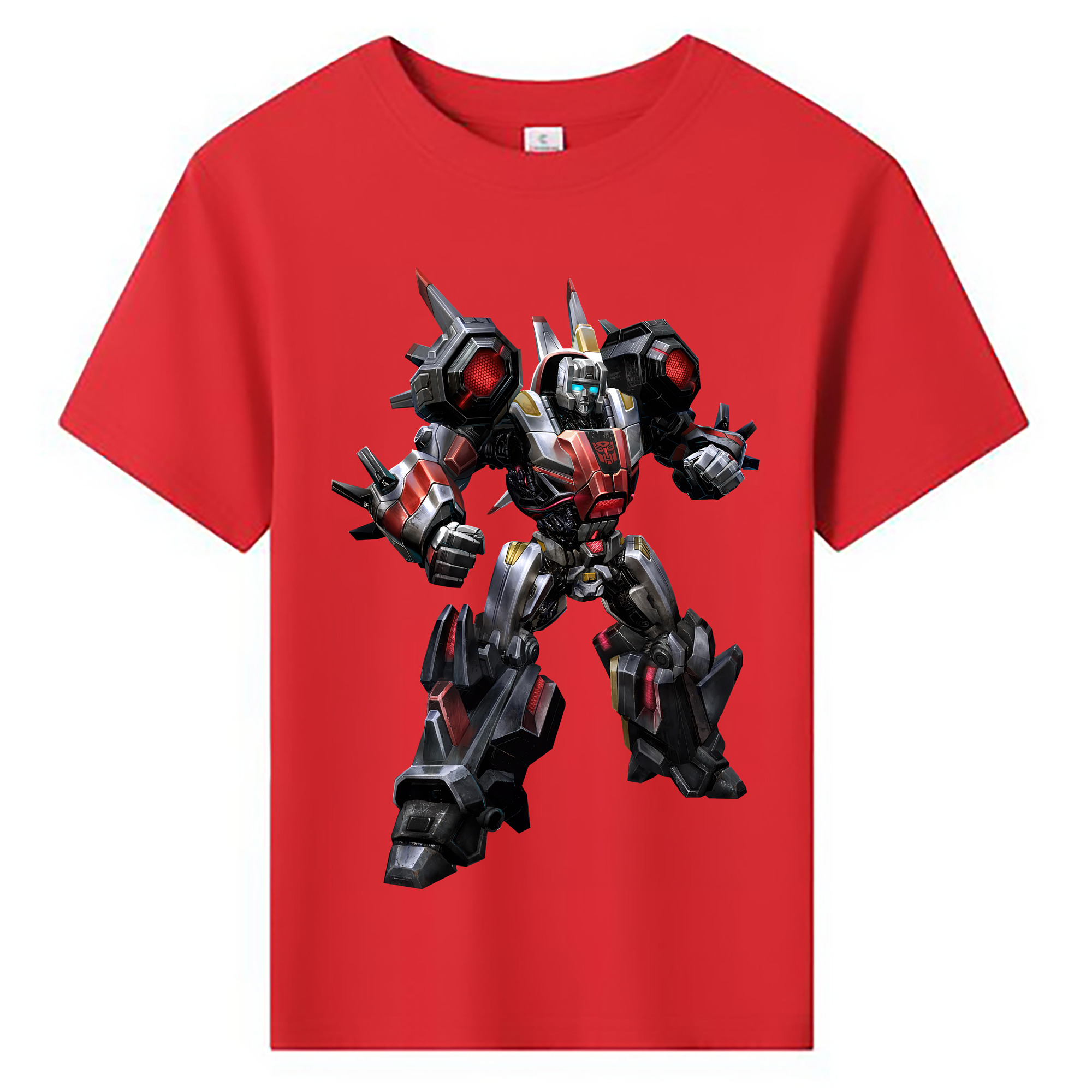 （画像用） Transformers トランスフォーマー 綿100％キッズTシャツ（フロントプリント）