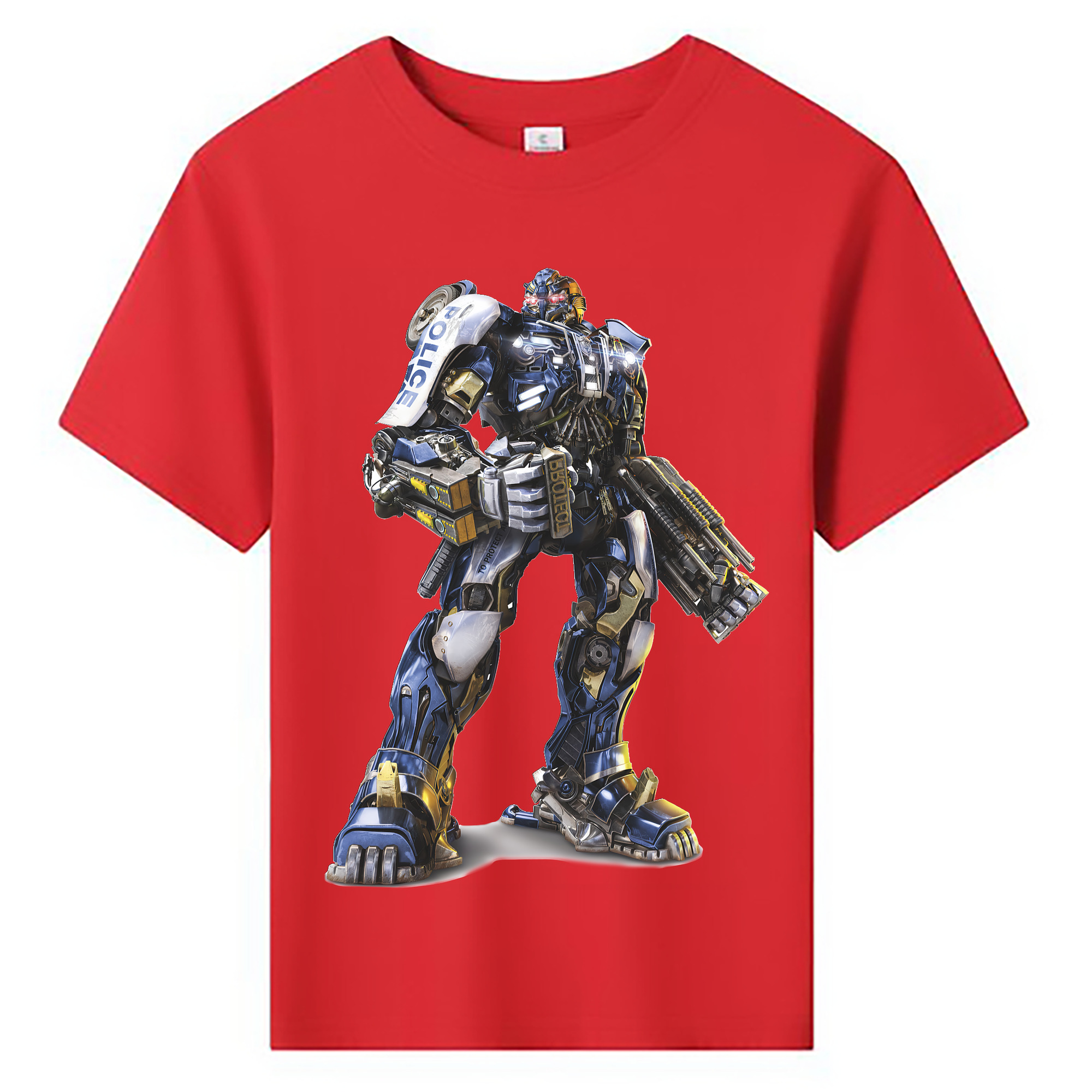 （画像用） Transformers トランスフォーマー 綿100％キッズTシャツ（フロントプリント）