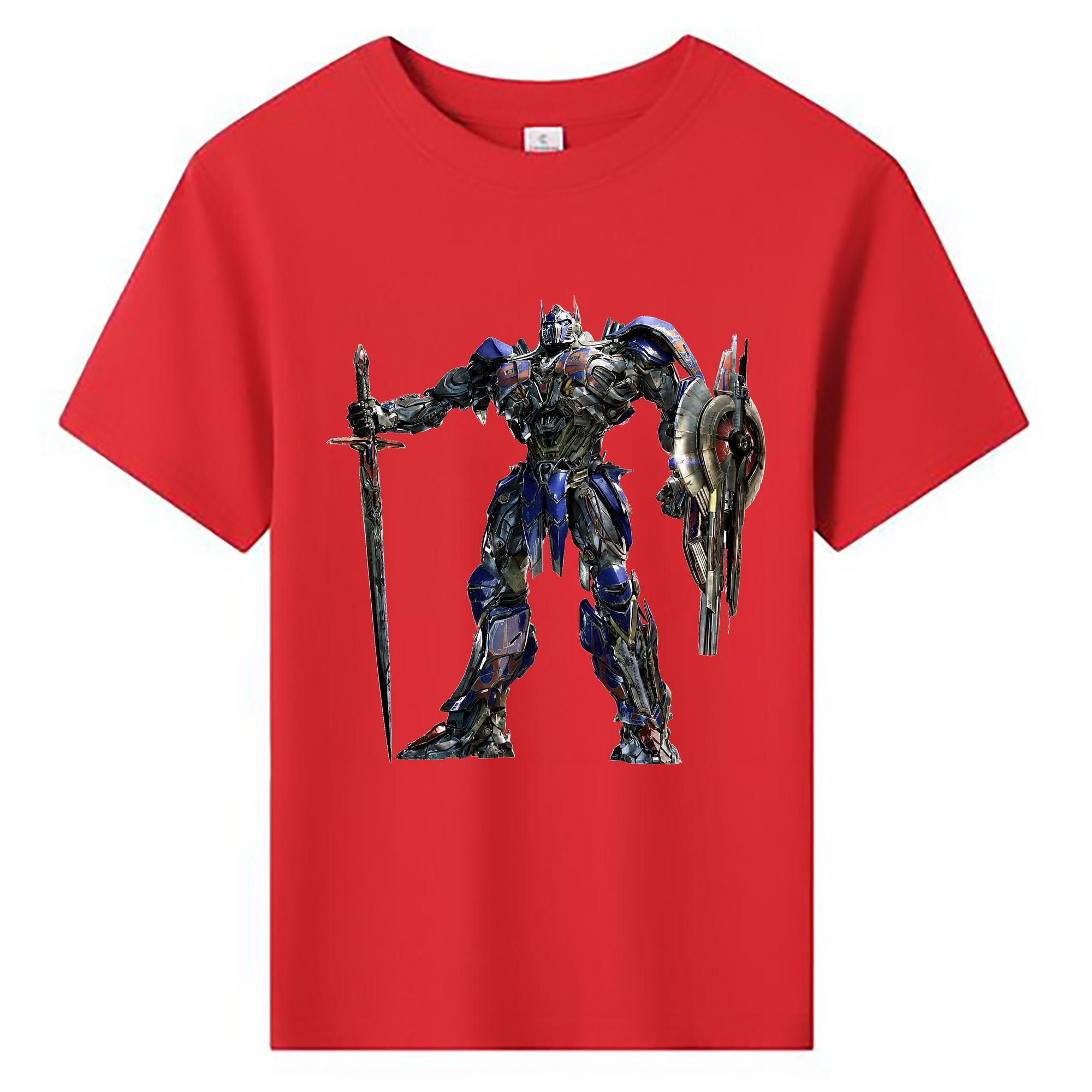 （画像用） Transformers トランスフォーマー 綿100％キッズTシャツ（フロントプリント）
