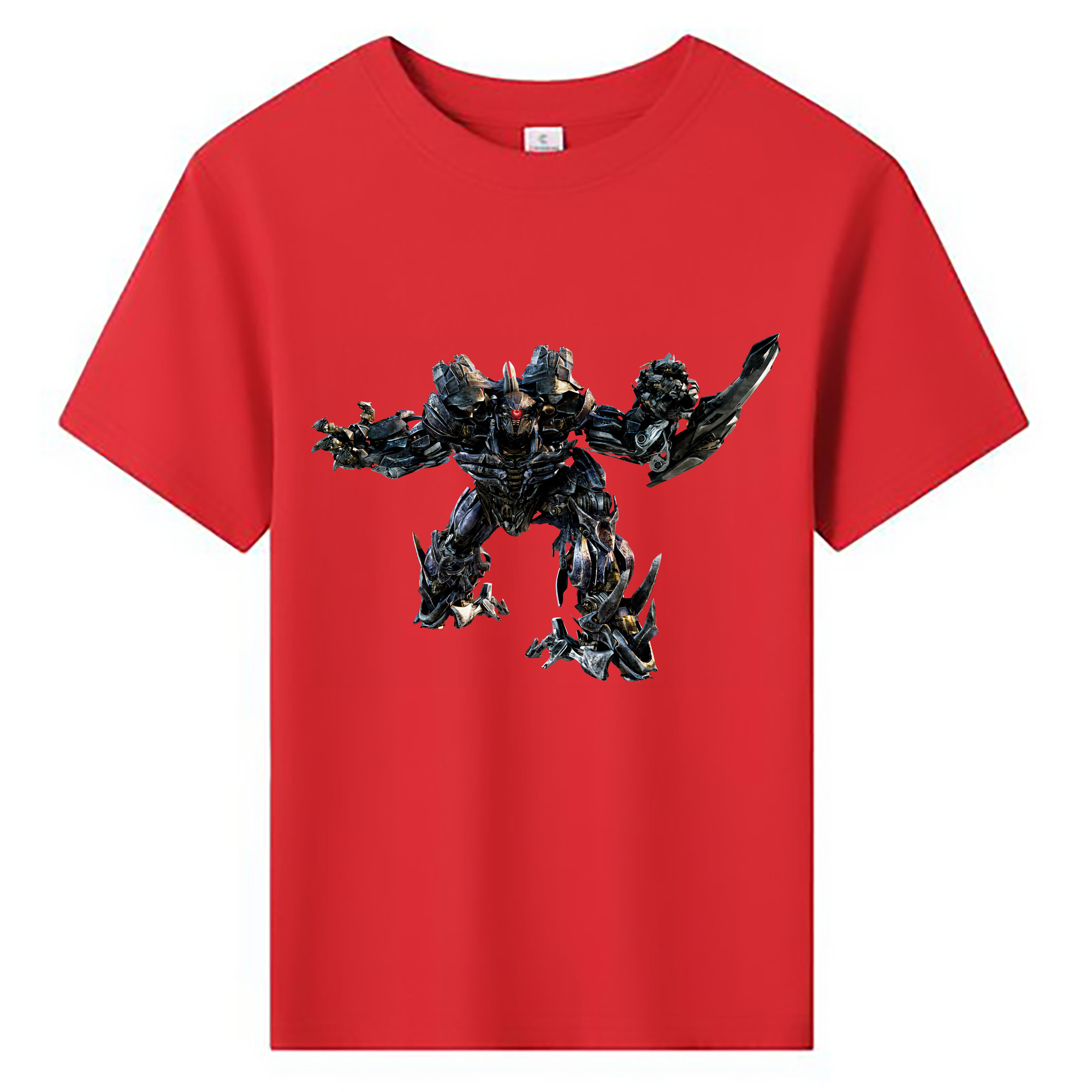 （画像用） Transformers トランスフォーマー 綿100％キッズTシャツ（フロントプリント）