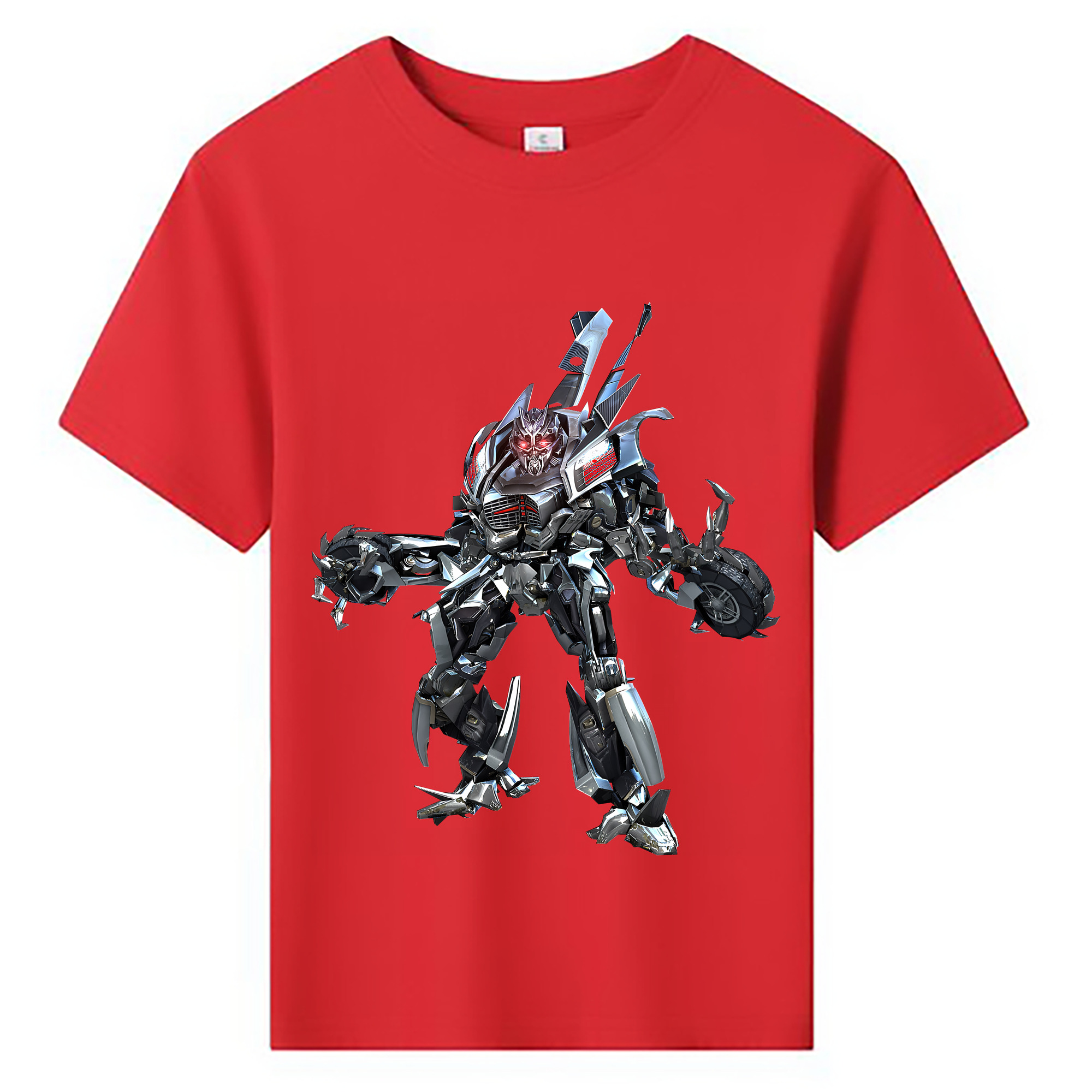 （画像用） Transformers トランスフォーマー 綿100％キッズTシャツ（フロントプリント）