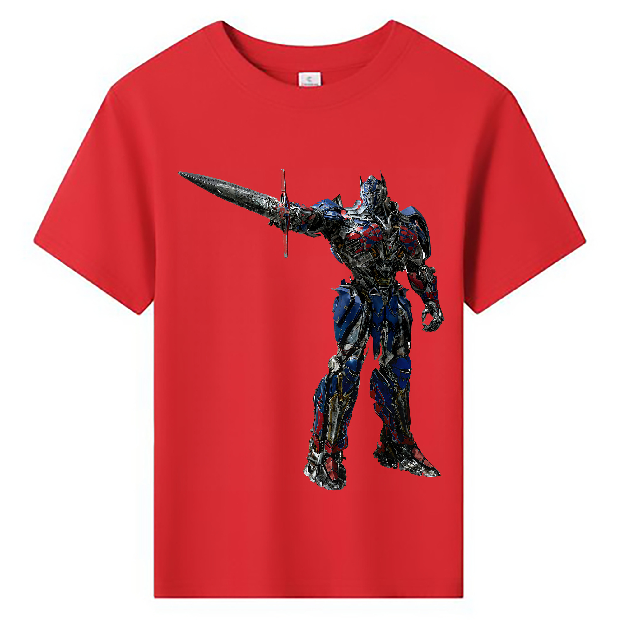 （画像用） Transformers トランスフォーマー 綿100％キッズTシャツ（フロントプリント）