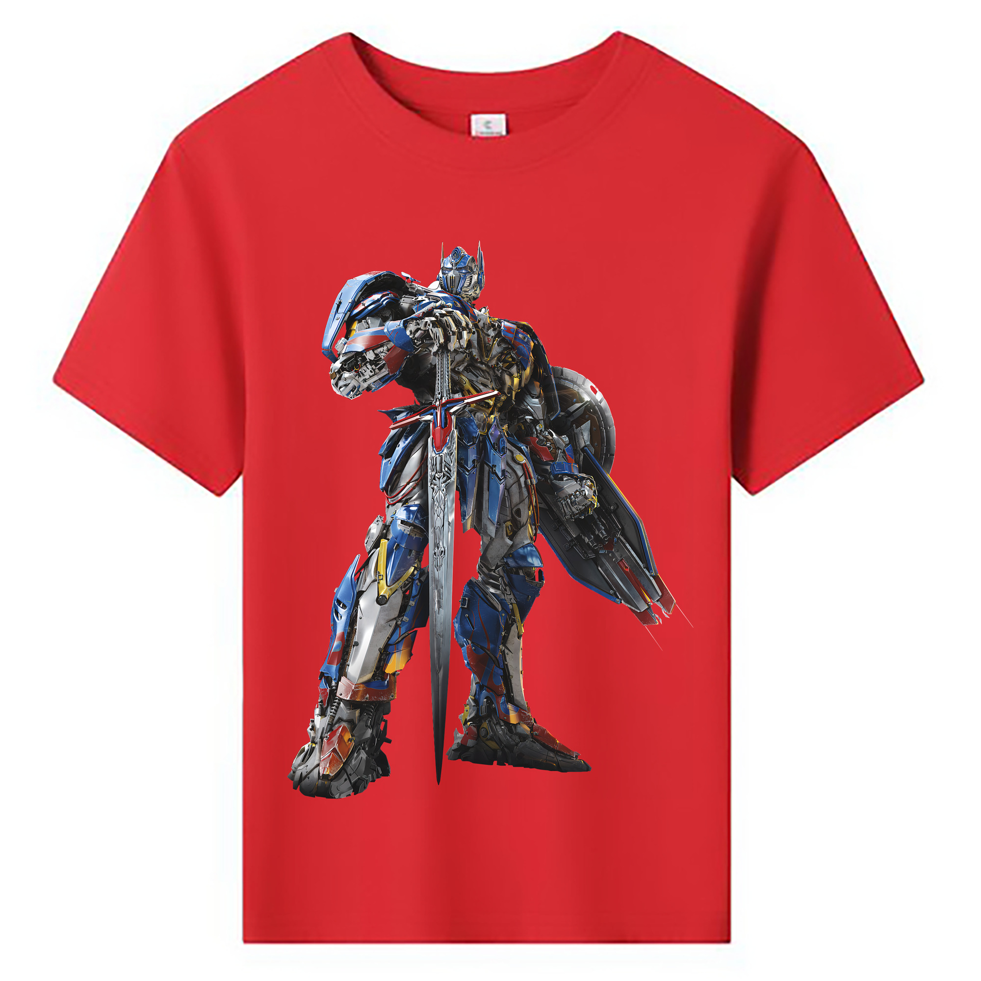 （画像用） Transformers トランスフォーマー 綿100％キッズTシャツ（フロントプリント）