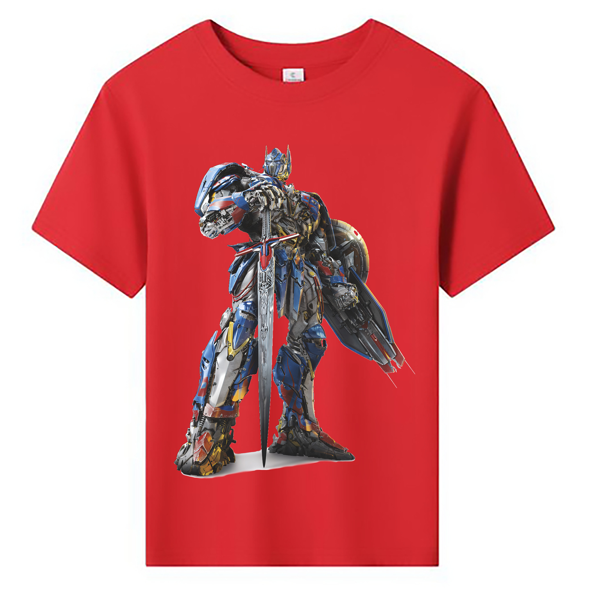 （画像用） Transformers トランスフォーマー 綿100％キッズTシャツ（フロントプリント）