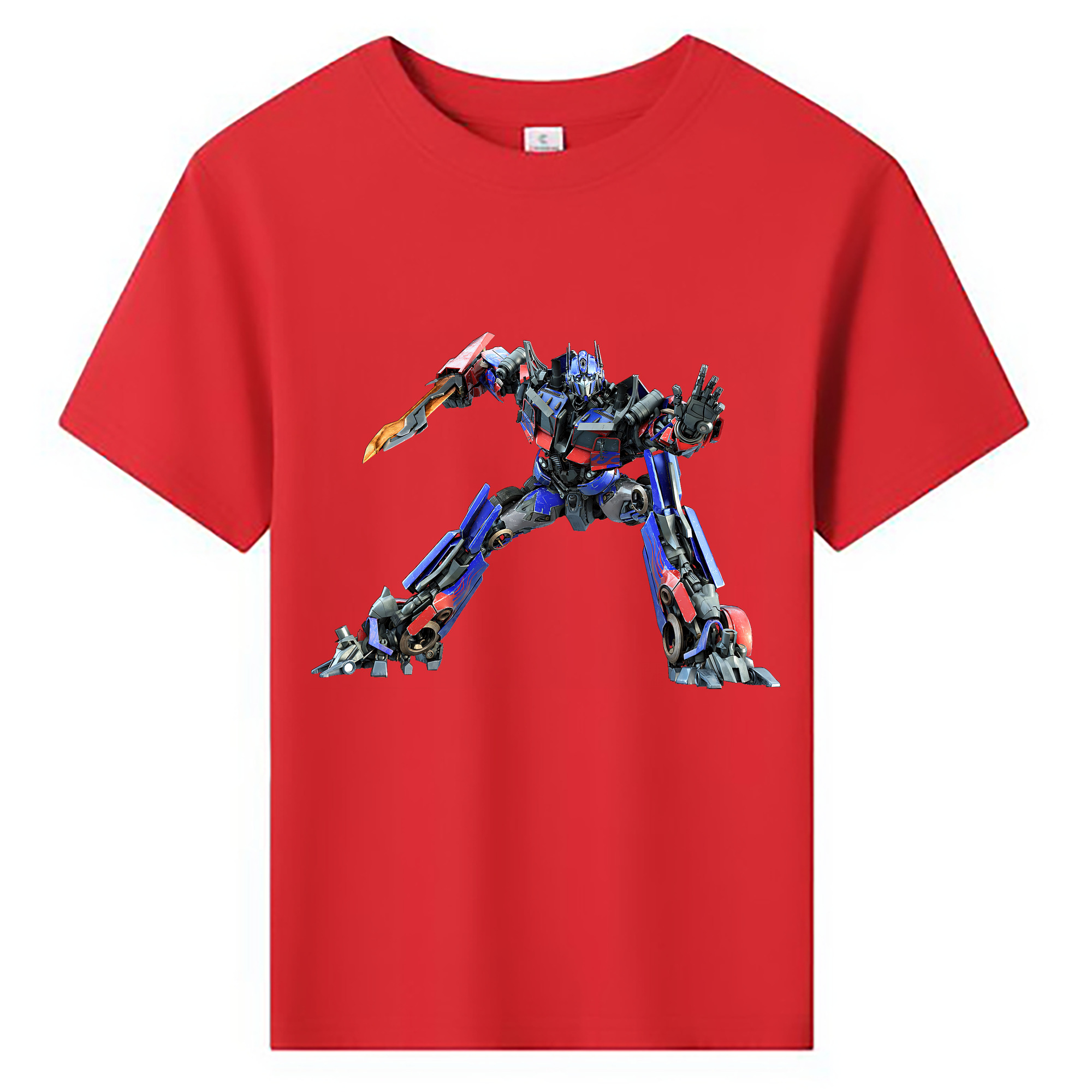 （画像用） Transformers トランスフォーマー 綿100％キッズTシャツ（フロントプリント）