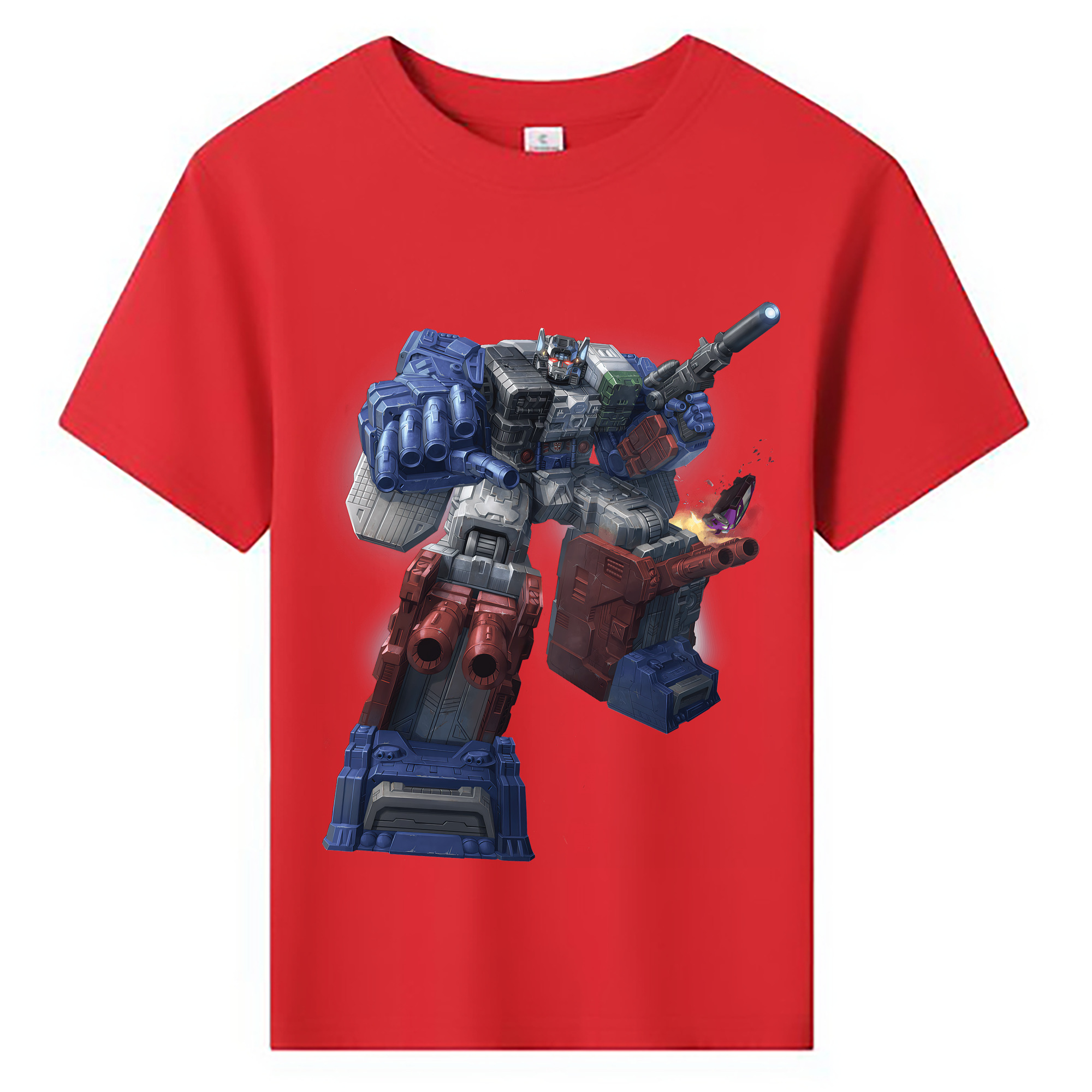 （画像用） Transformers トランスフォーマー 綿100％キッズTシャツ（フロントプリント）