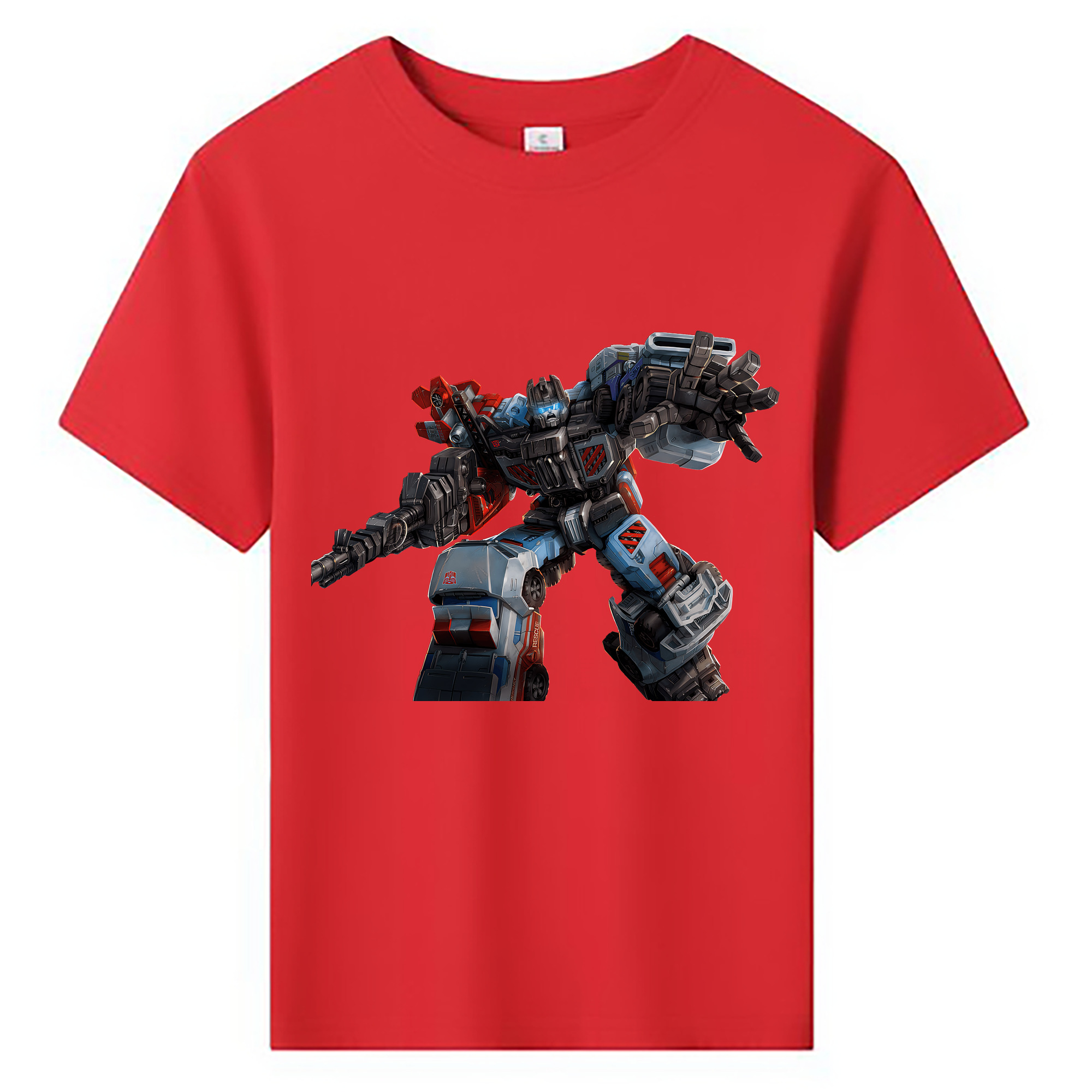 （画像用） Transformers トランスフォーマー 綿100％キッズTシャツ（フロントプリント）