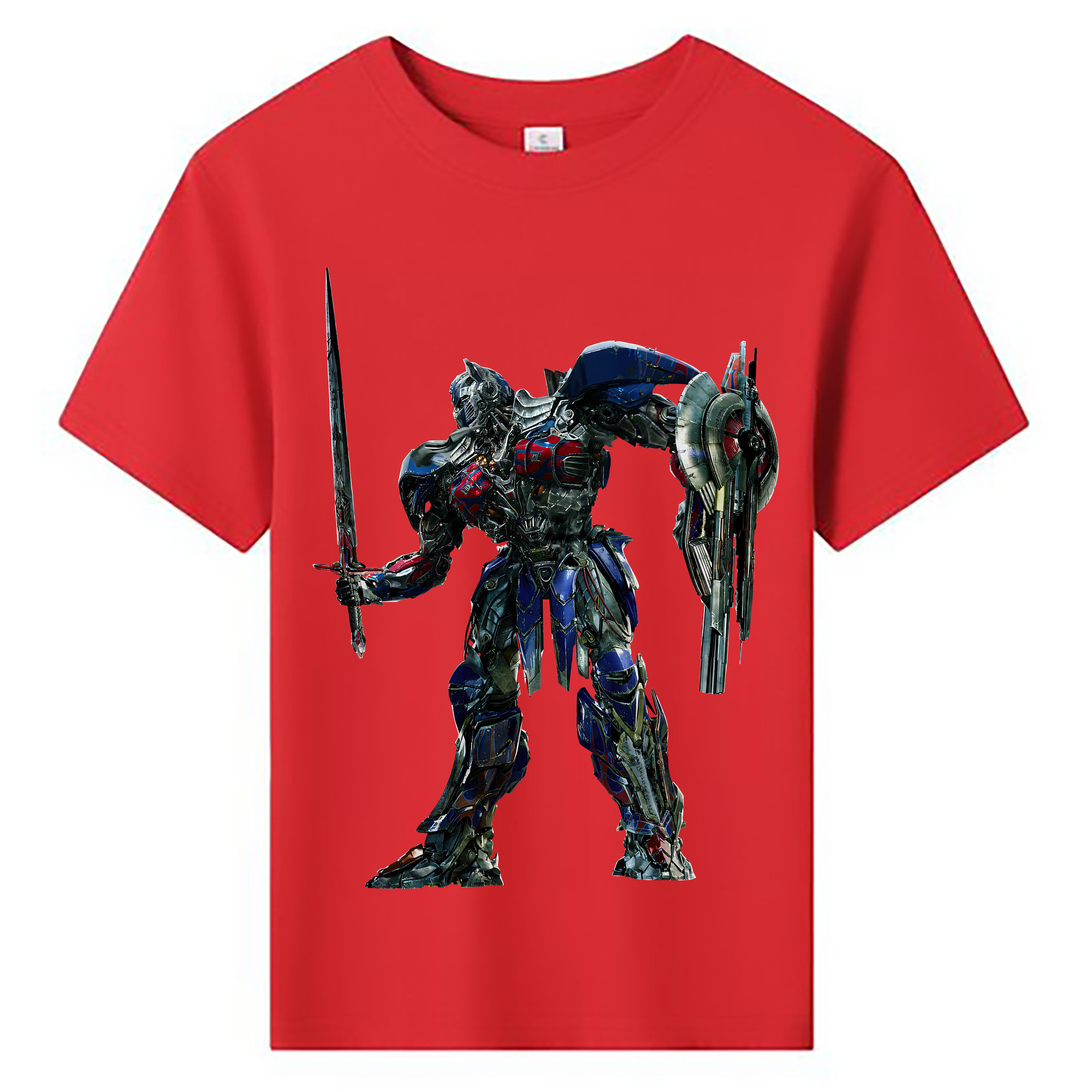 （画像用） Transformers トランスフォーマー 綿100％キッズTシャツ（フロントプリント）