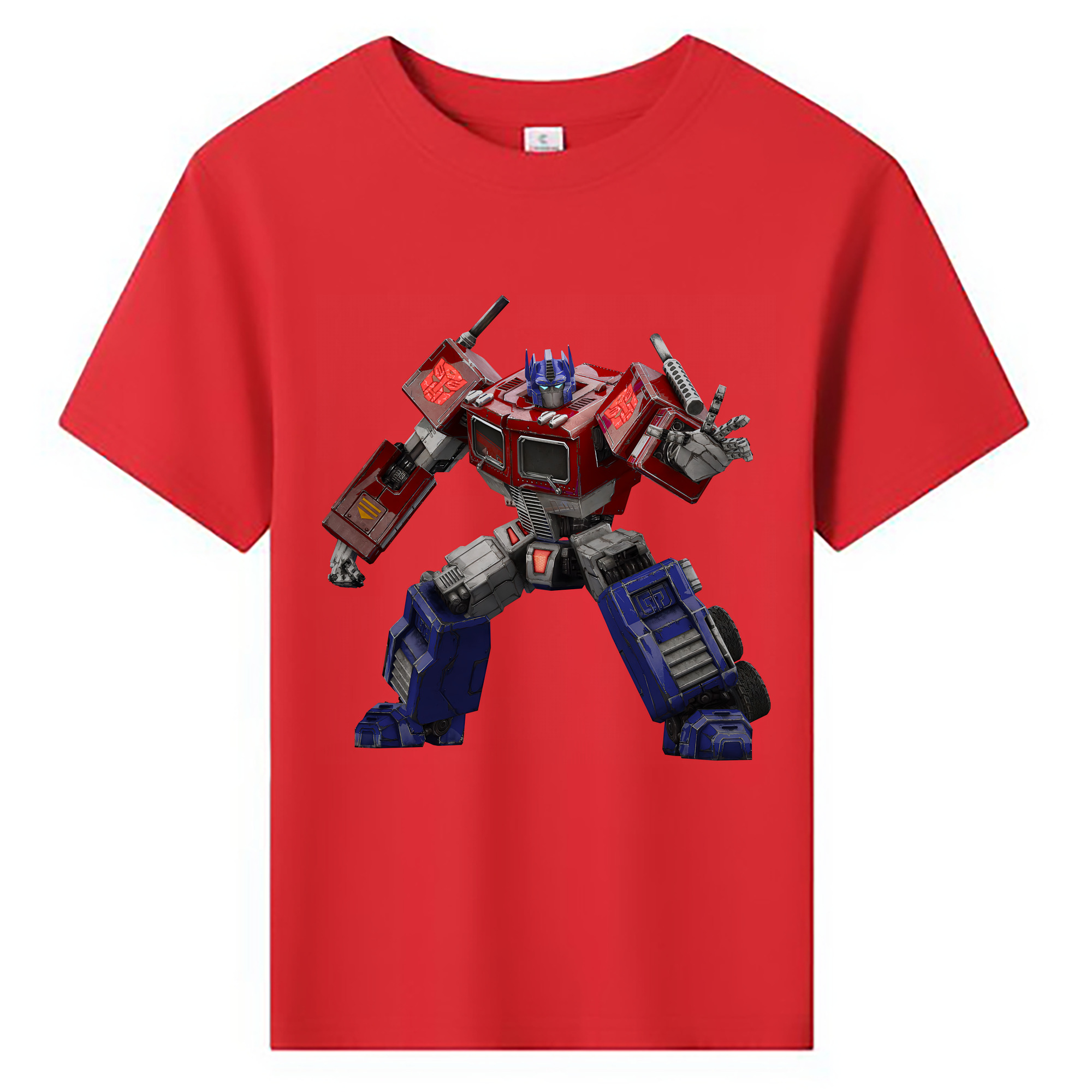 （画像用） Transformers トランスフォーマー 綿100％キッズTシャツ（フロントプリント）