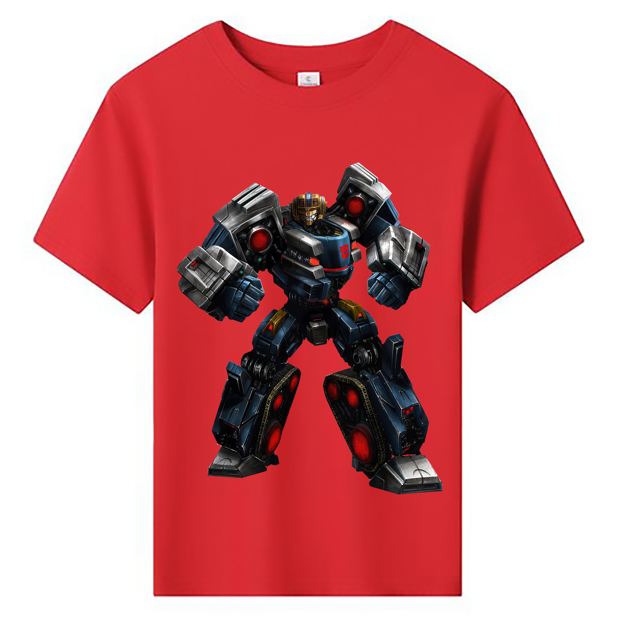 （画像用） Transformers トランスフォーマー 綿100％キッズTシャツ（フロントプリント）