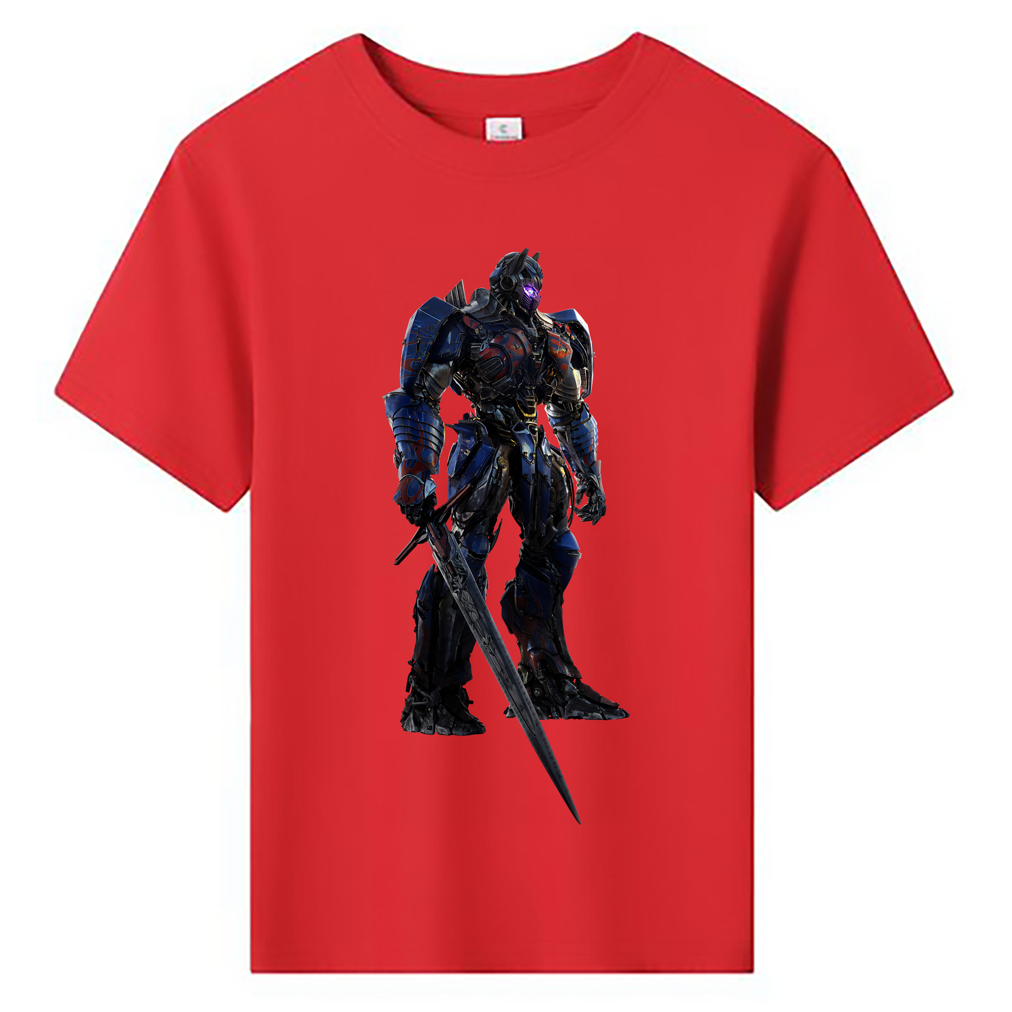 （画像用） Transformers トランスフォーマー 綿100％キッズTシャツ（フロントプリント）
