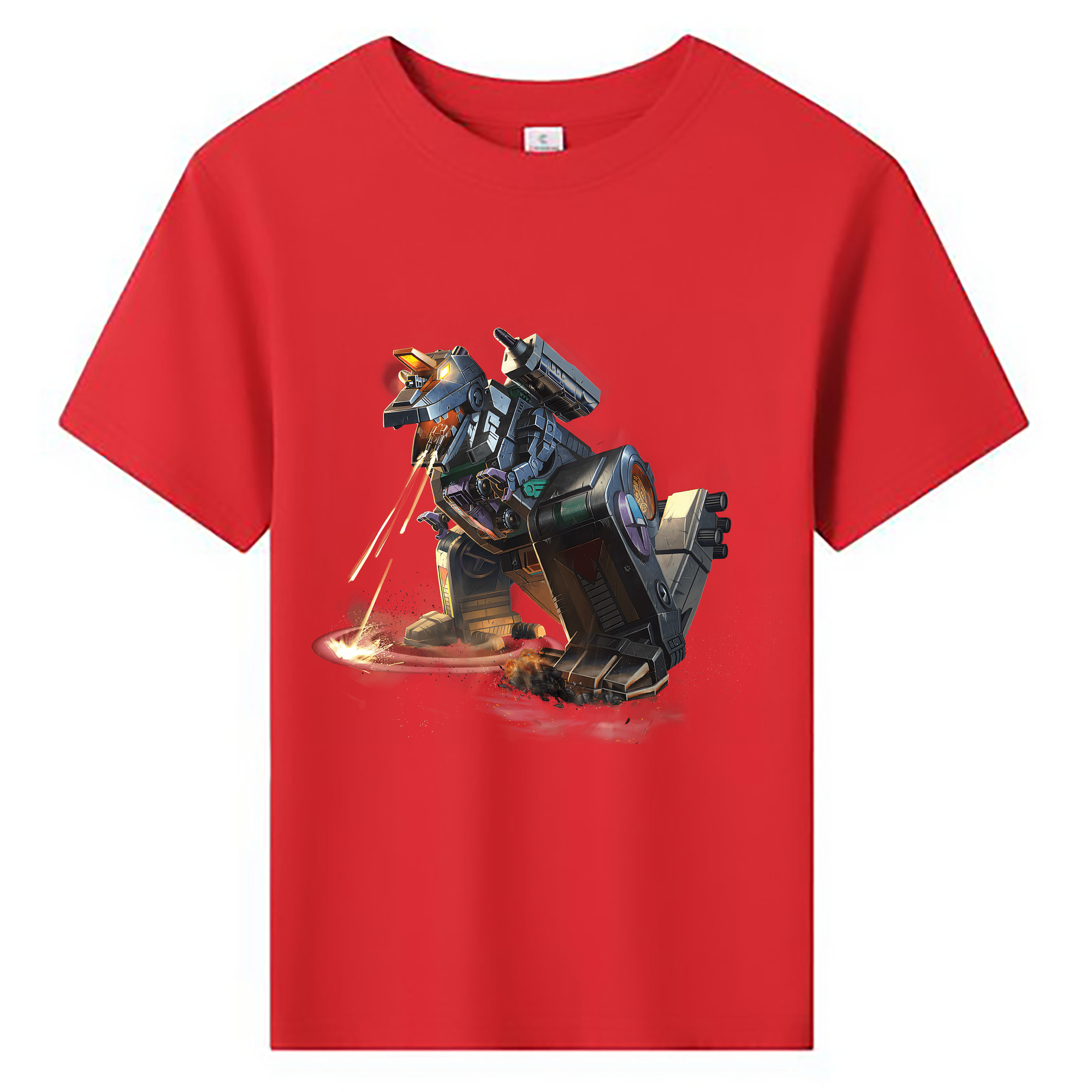 （画像用） Transformers トランスフォーマー 綿100％キッズTシャツ（フロントプリント）