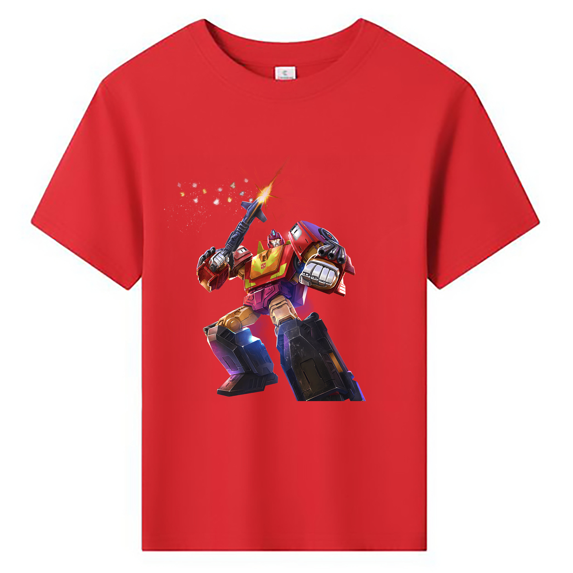 （画像用） Transformers トランスフォーマー 綿100％キッズTシャツ（フロントプリント）
