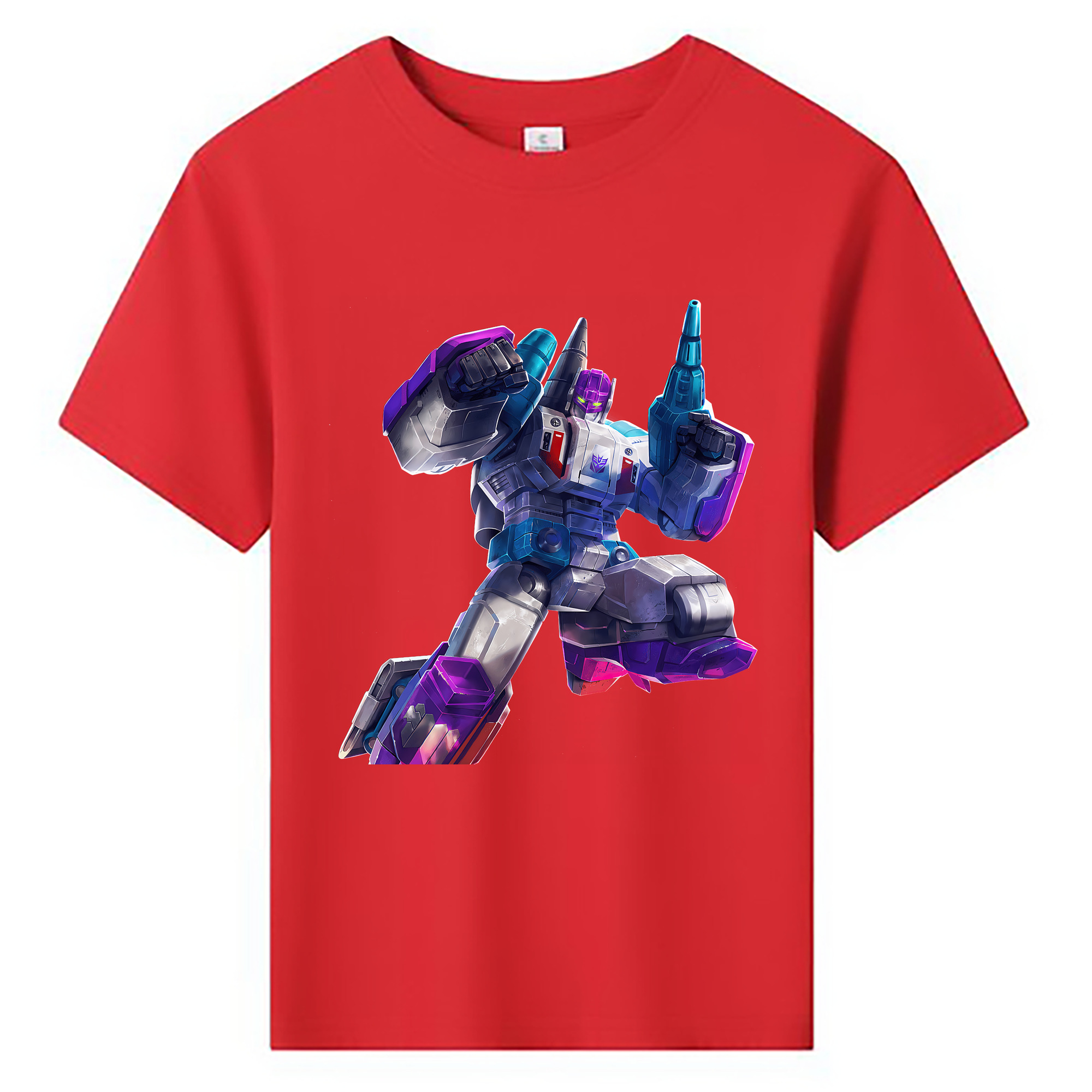 （画像用） Transformers トランスフォーマー 綿100％キッズTシャツ（フロントプリント）