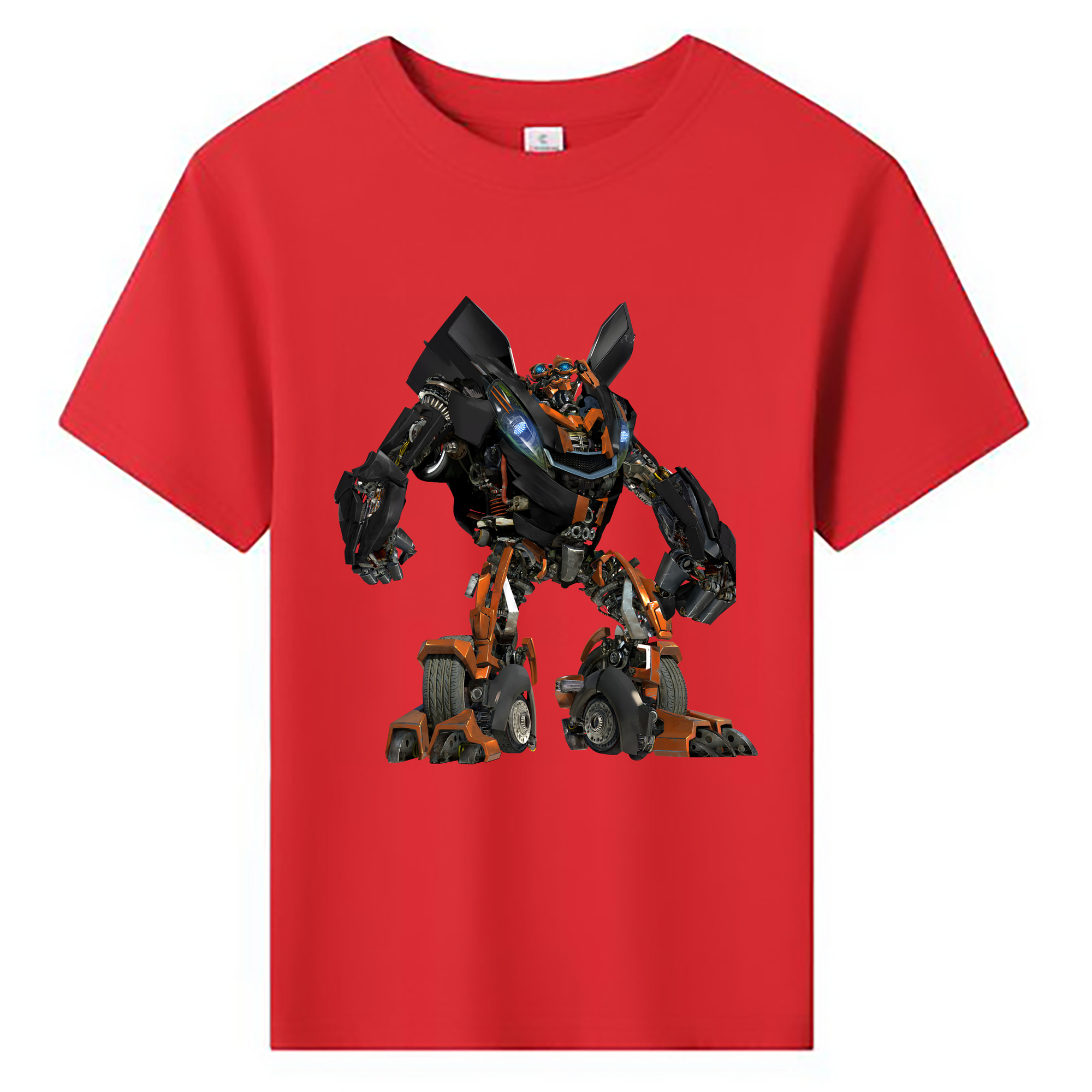 （画像用） Transformers トランスフォーマー 綿100％キッズTシャツ（フロントプリント）