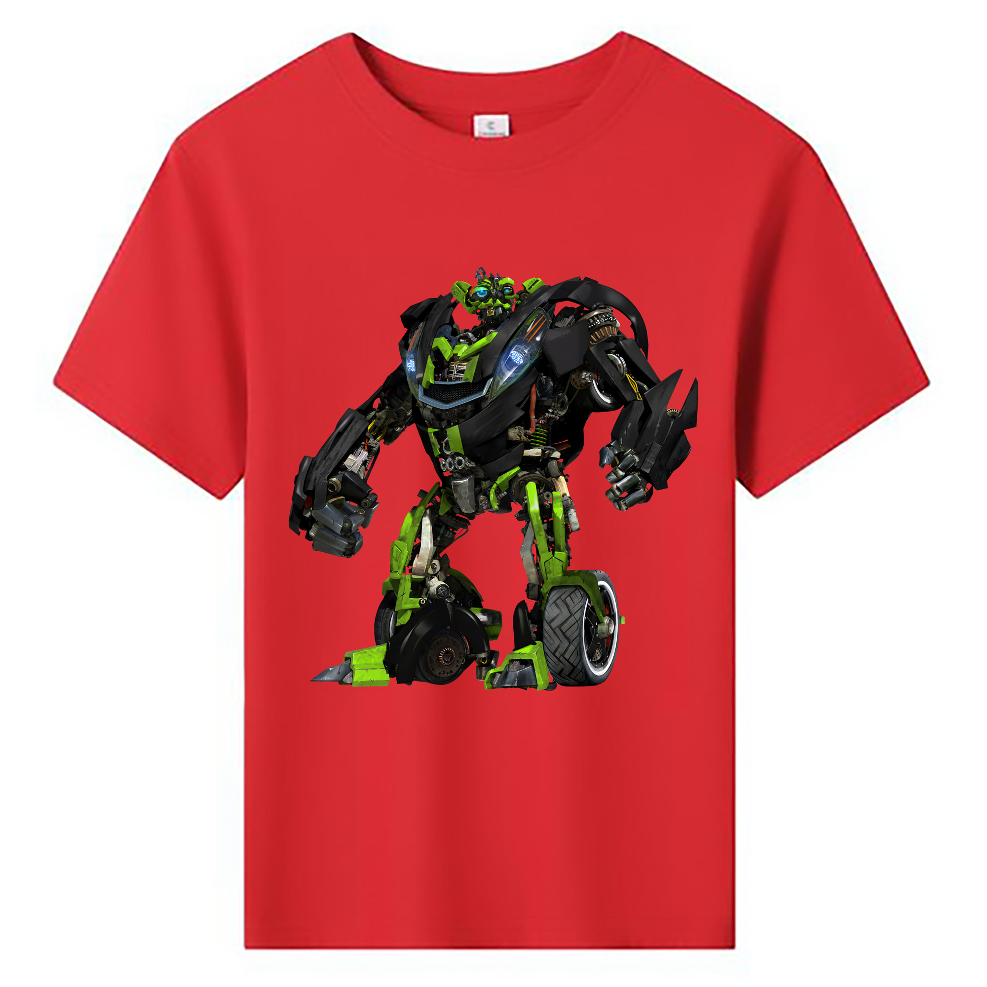 （画像用） Transformers トランスフォーマー 綿100％キッズTシャツ（フロントプリント）
