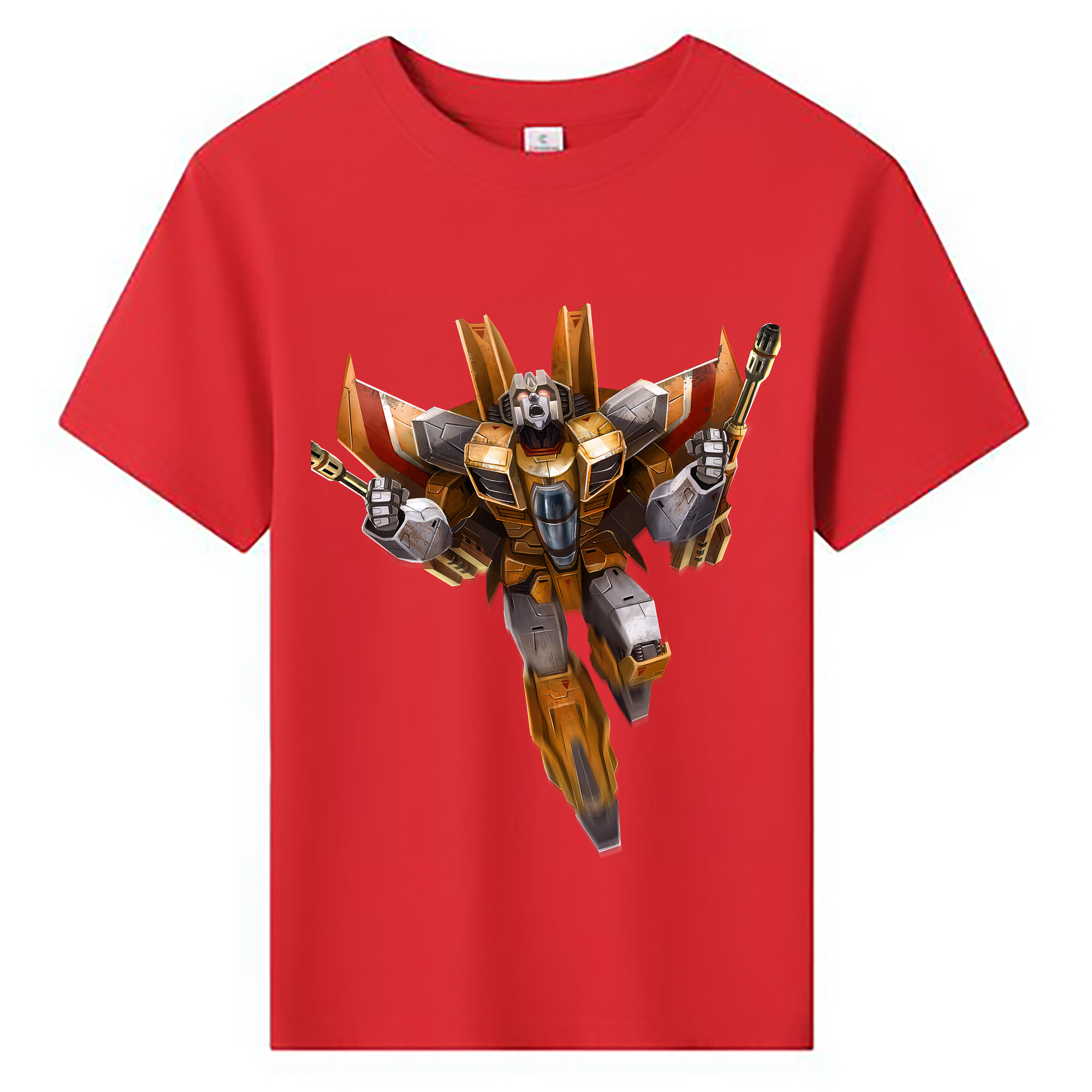 （画像用） Transformers トランスフォーマー 綿100％キッズTシャツ（フロントプリント）