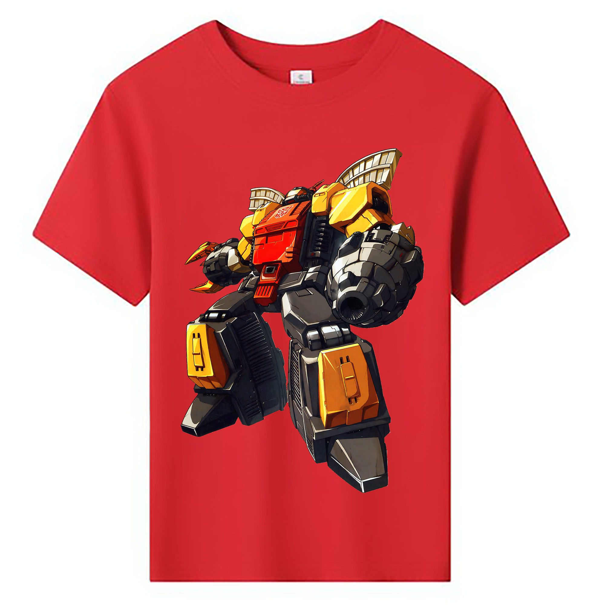 （画像用） Transformers トランスフォーマー 綿100％キッズTシャツ（フロントプリント）