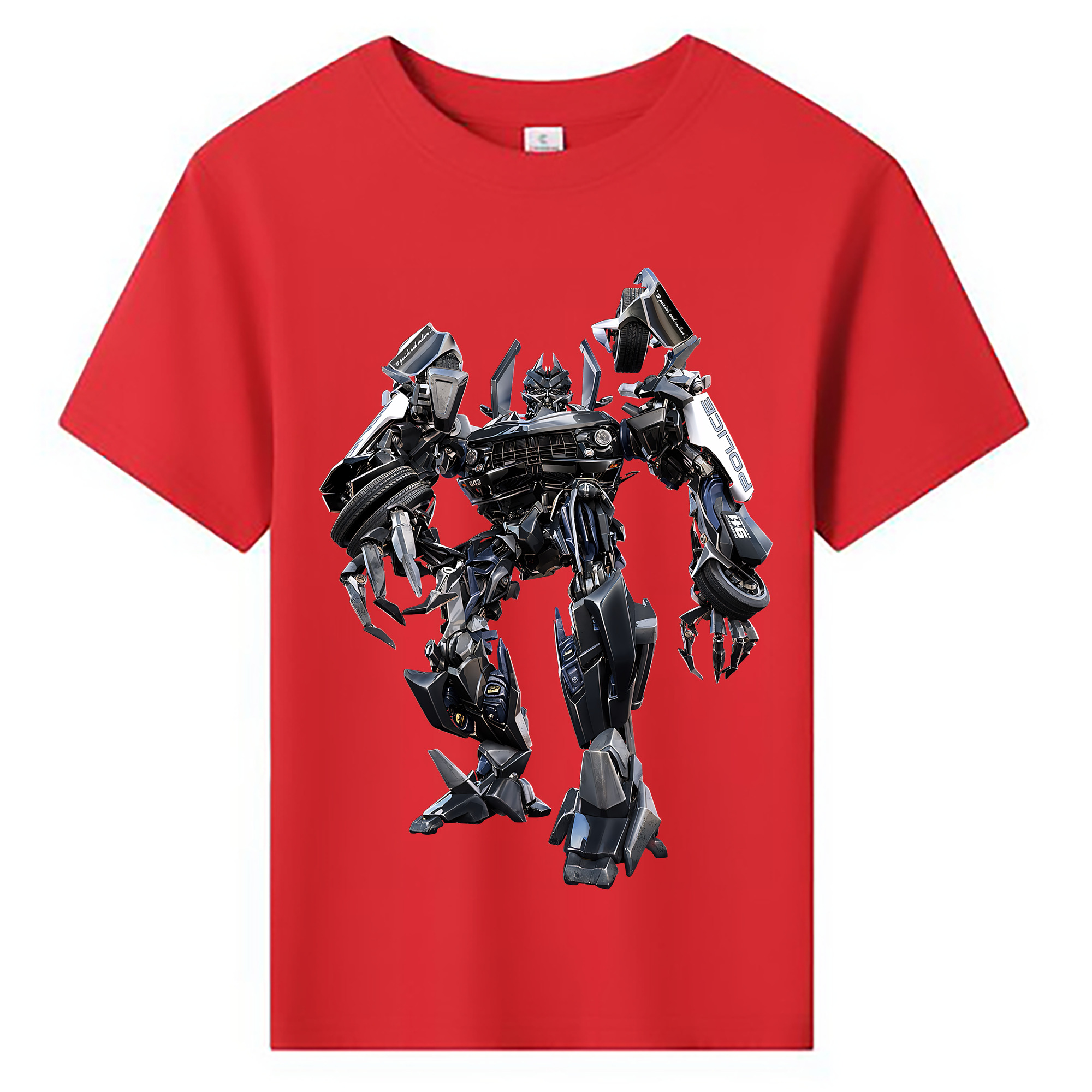 （画像用） Transformers トランスフォーマー 綿100％キッズTシャツ（フロントプリント）