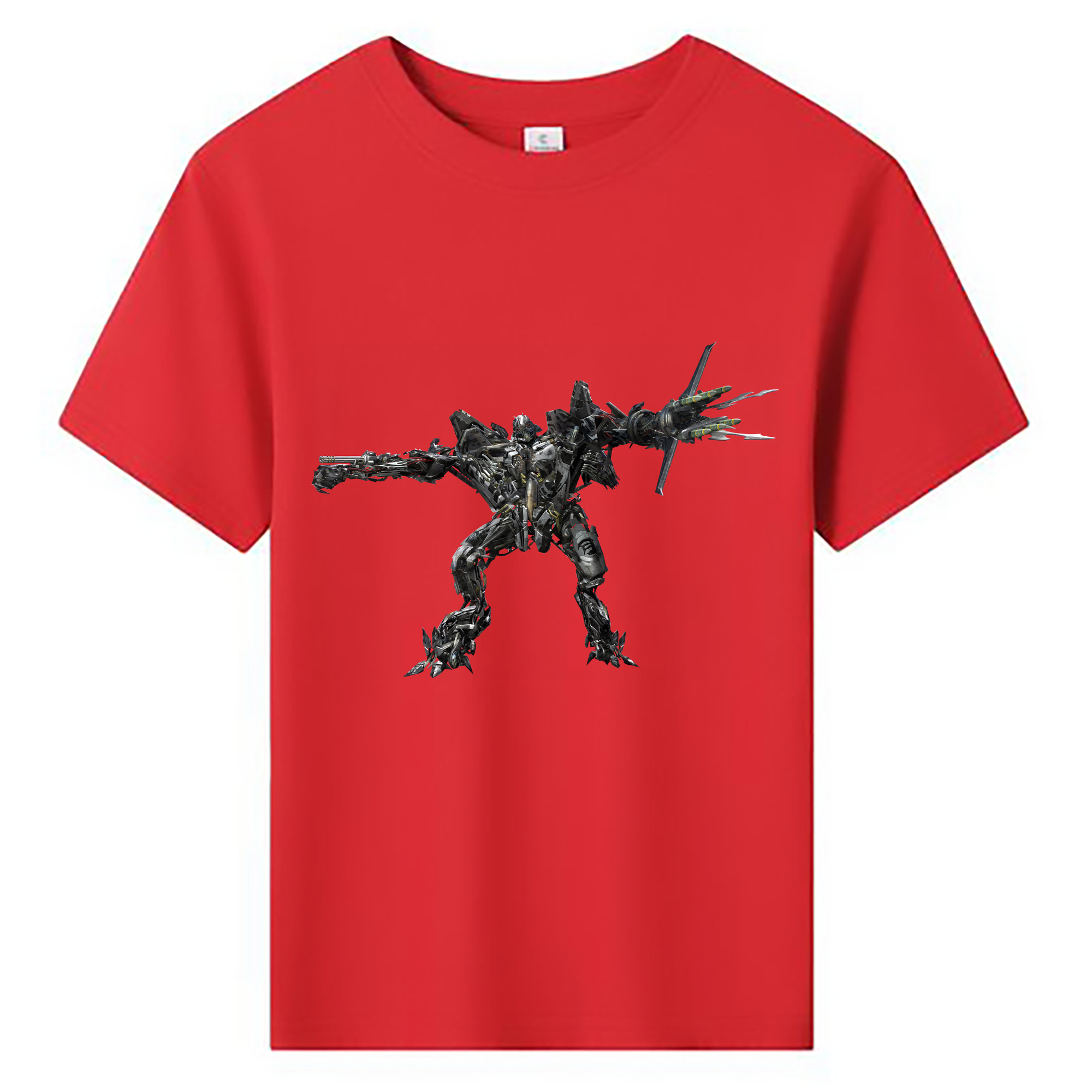 （画像用） Transformers トランスフォーマー 綿100％キッズTシャツ（フロントプリント）