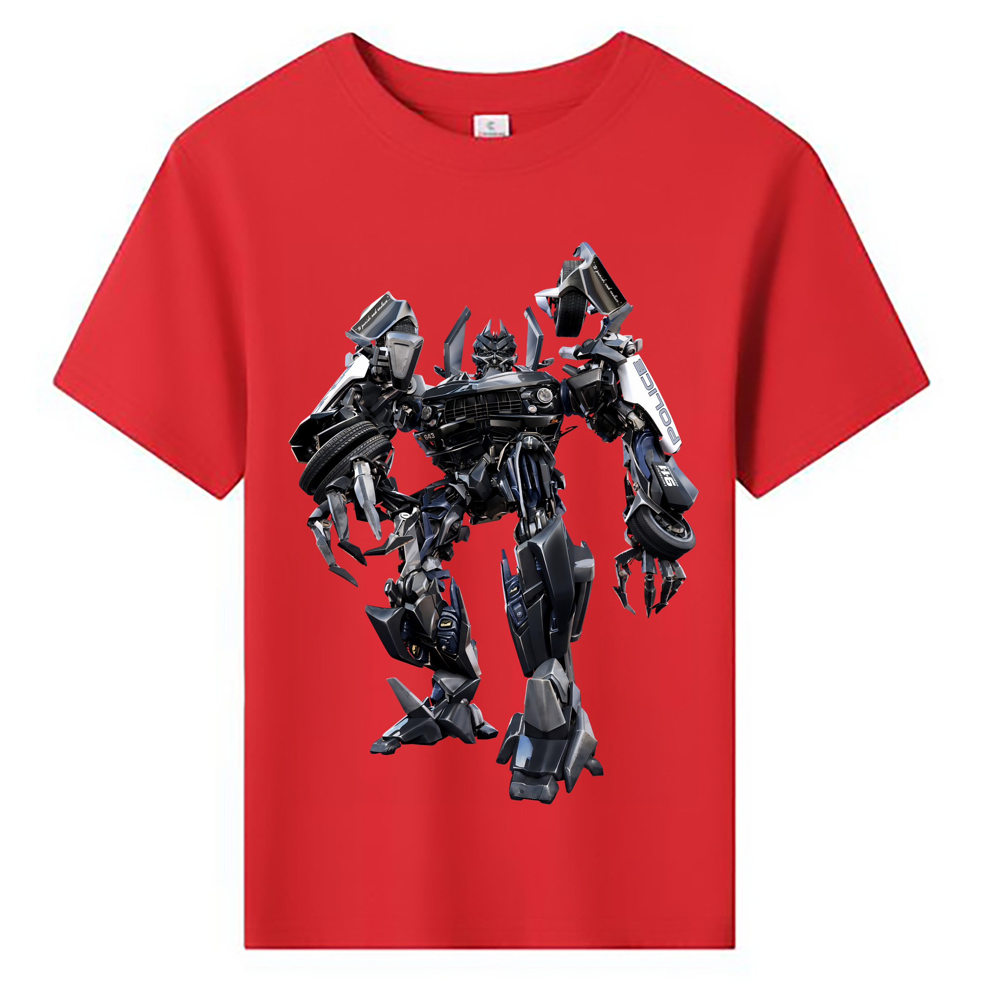 （画像用） Transformers トランスフォーマー 綿100％キッズTシャツ（フロントプリント）
