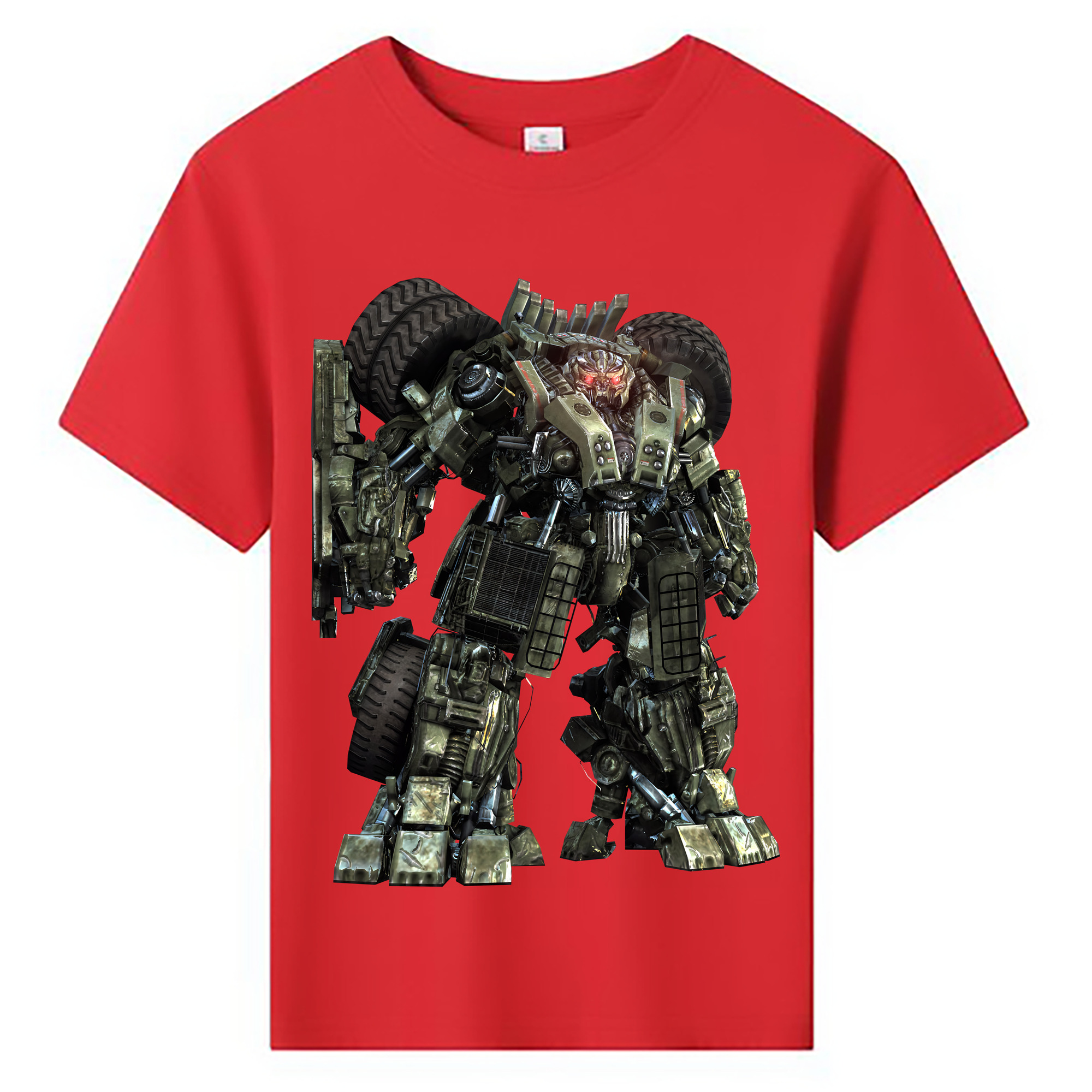 （画像用） Transformers トランスフォーマー 綿100％キッズTシャツ（フロントプリント）