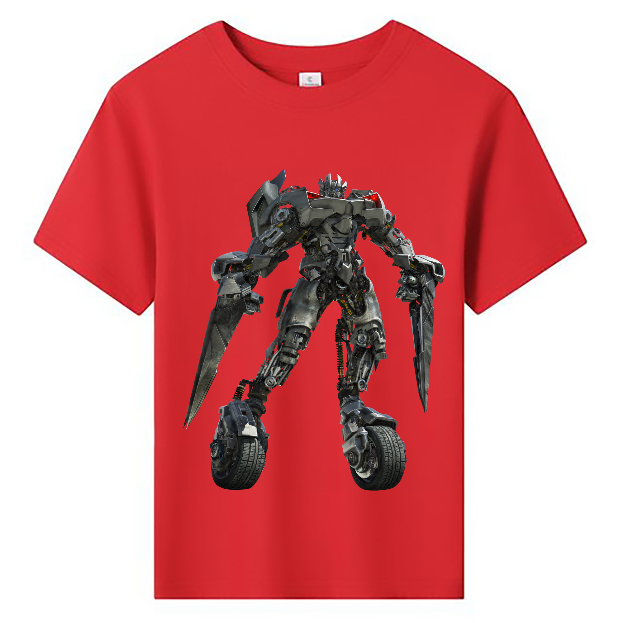 （画像用） Transformers トランスフォーマー 綿100％キッズTシャツ（フロントプリント）