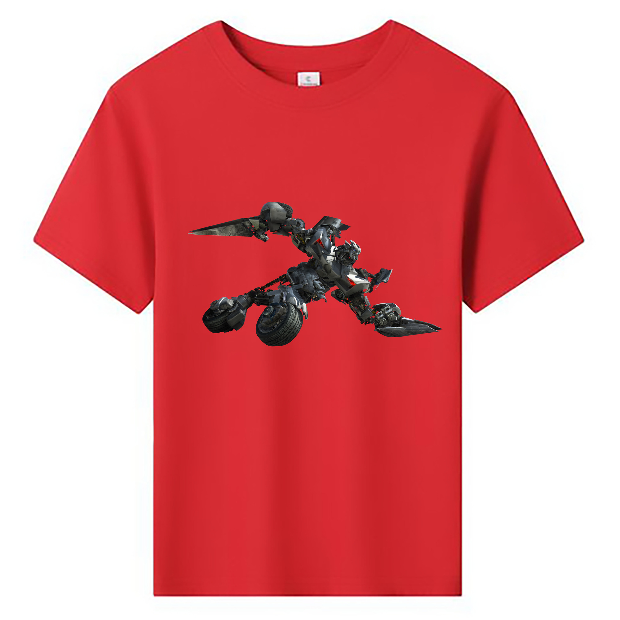 （画像用） Transformers トランスフォーマー 綿100％キッズTシャツ（フロントプリント）