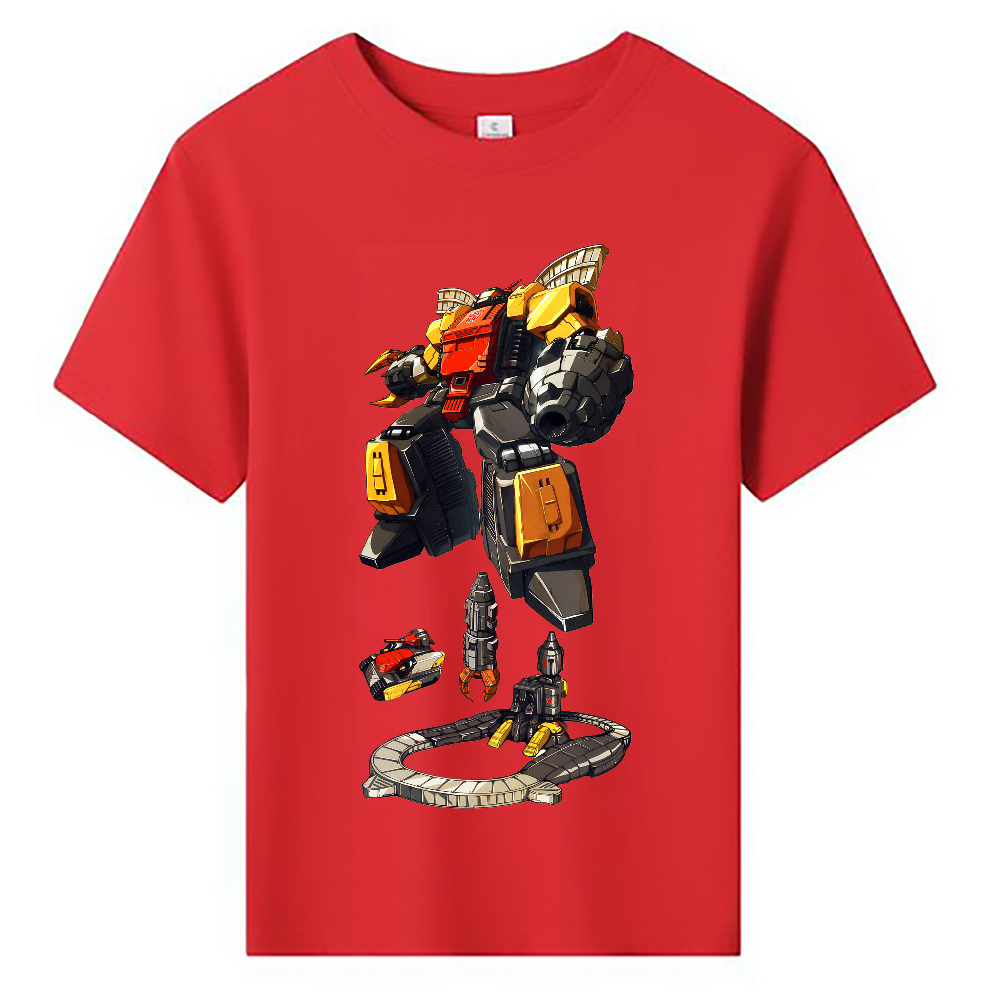 （画像用） Transformers トランスフォーマー 綿100％キッズTシャツ（フロントプリント）