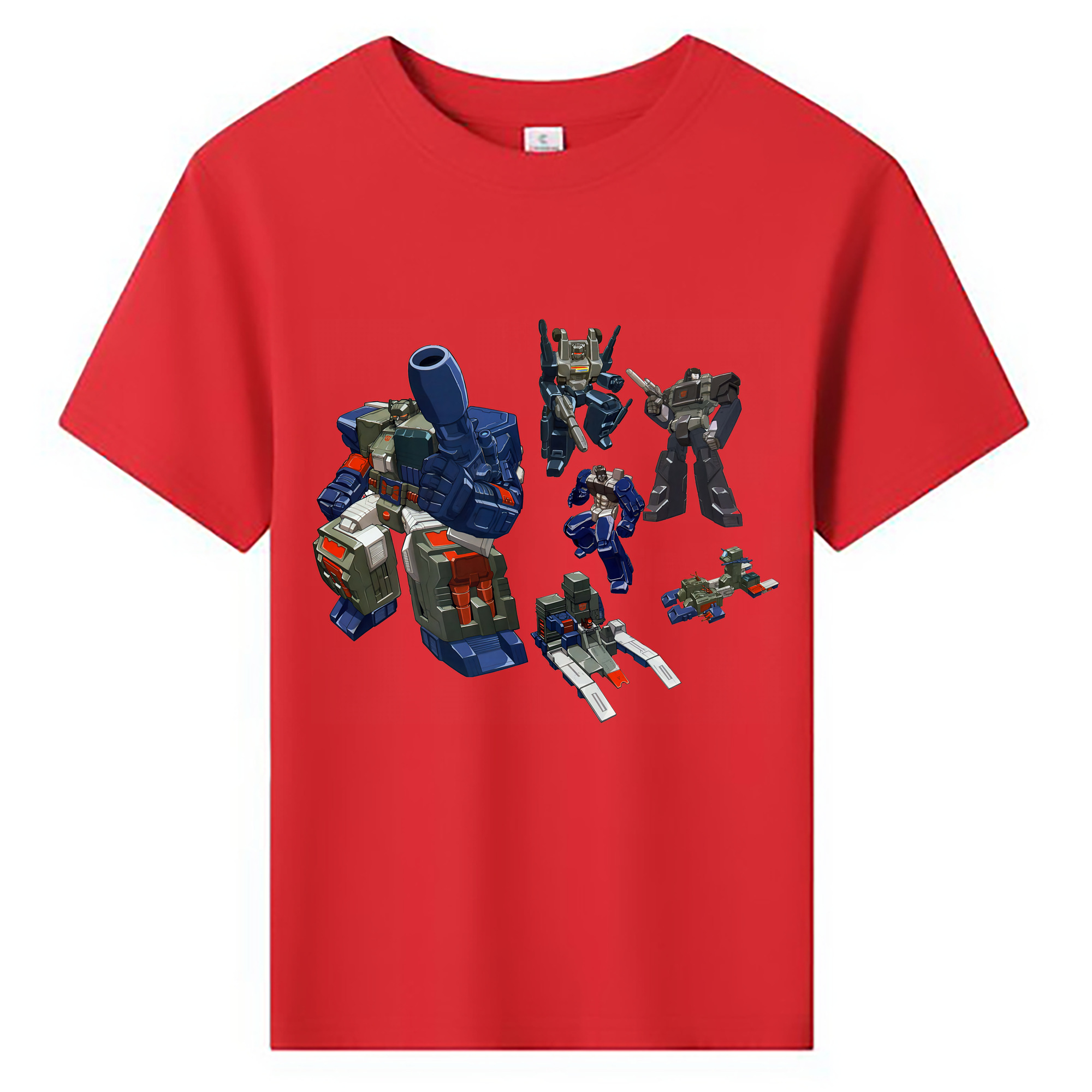 （画像用） Transformers トランスフォーマー 綿100％キッズTシャツ（フロントプリント）