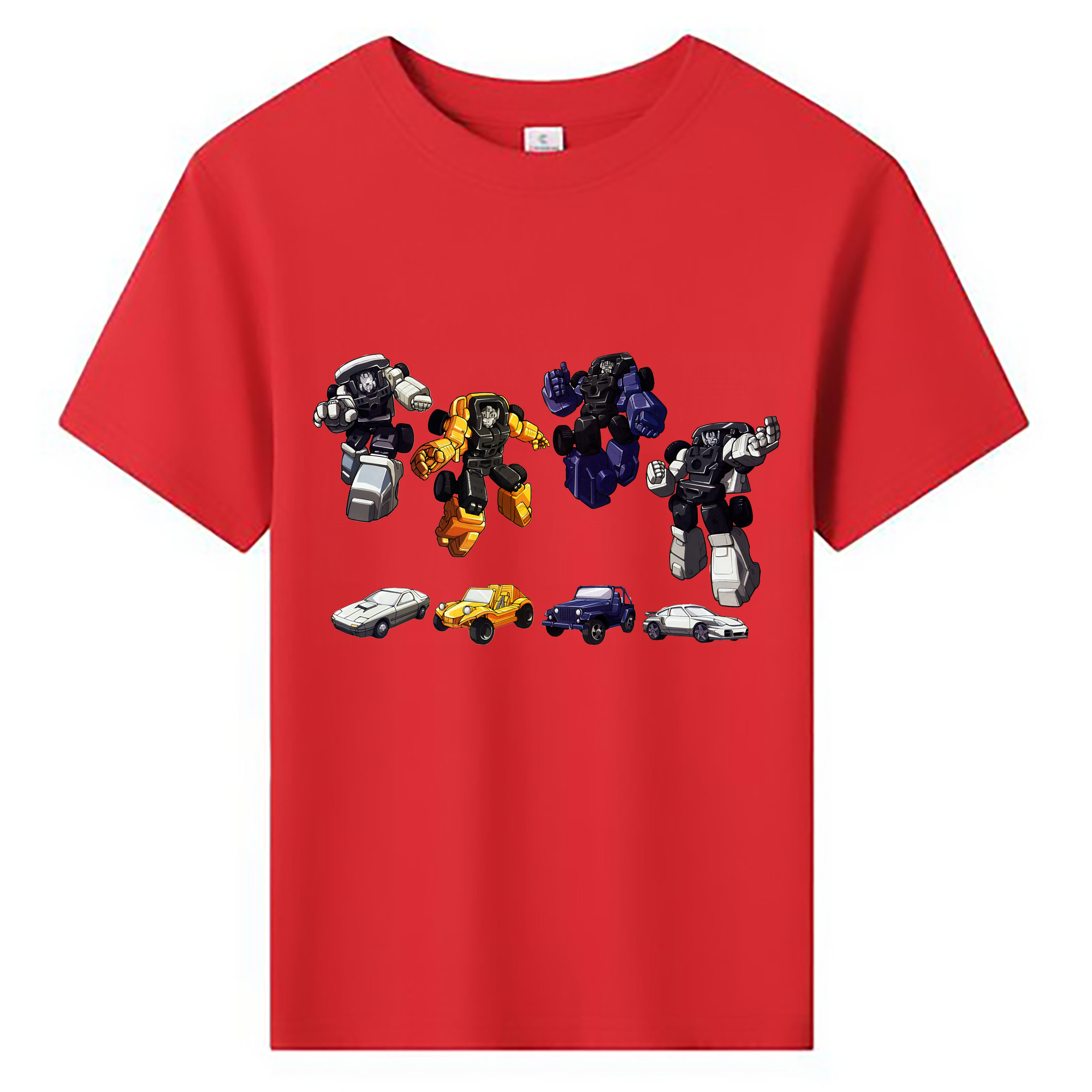 （画像用） Transformers トランスフォーマー 綿100％キッズTシャツ（フロントプリント）