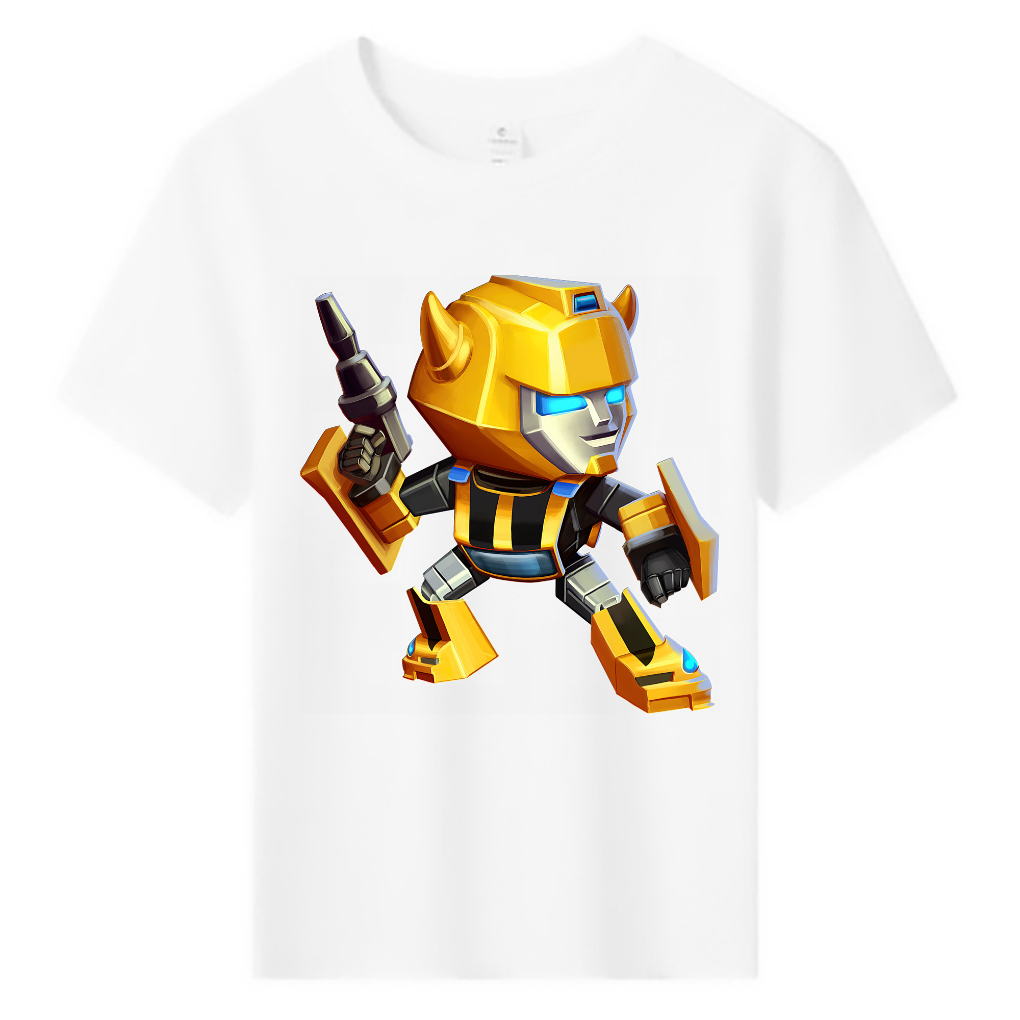 （画像用） Transformers トランスフォーマー 綿100％キッズTシャツ（フロントプリント）