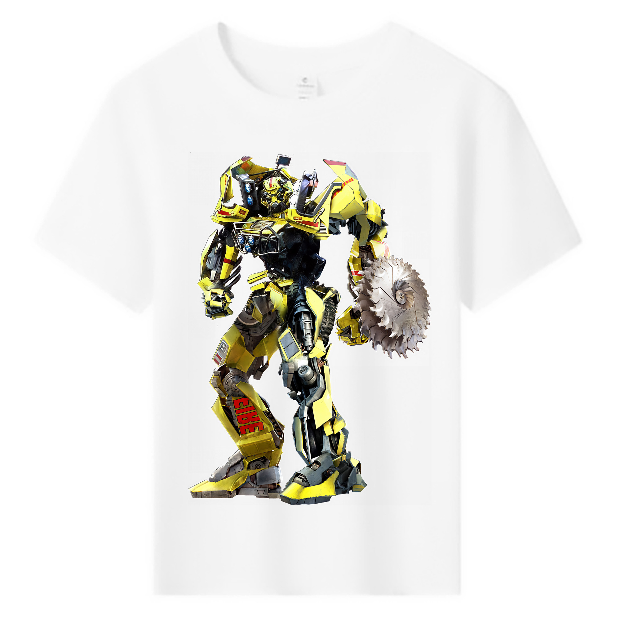 （画像用） Transformers トランスフォーマー 綿100％キッズTシャツ（フロントプリント）
