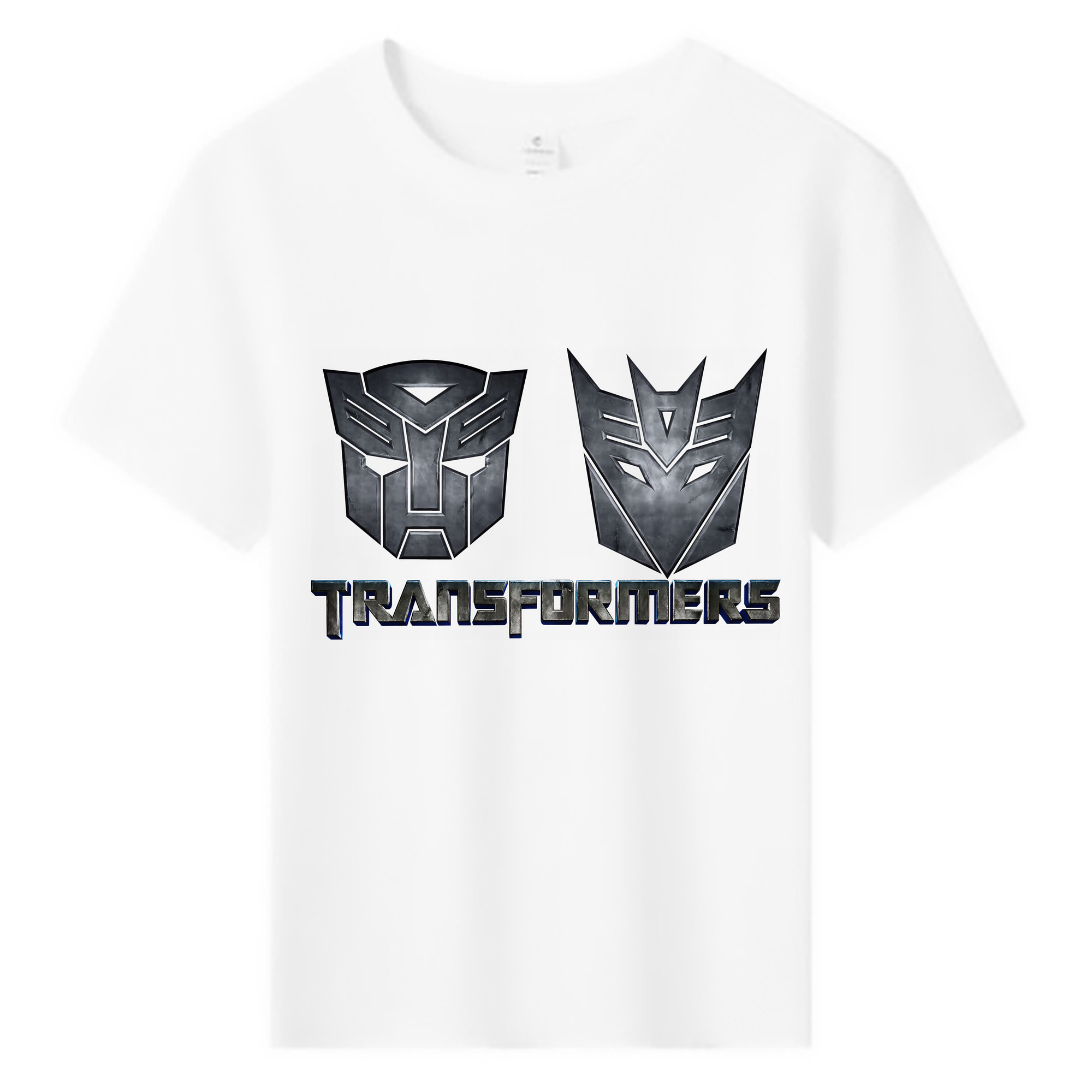 （画像用） Transformers トランスフォーマー 綿100％キッズTシャツ（フロントプリント）