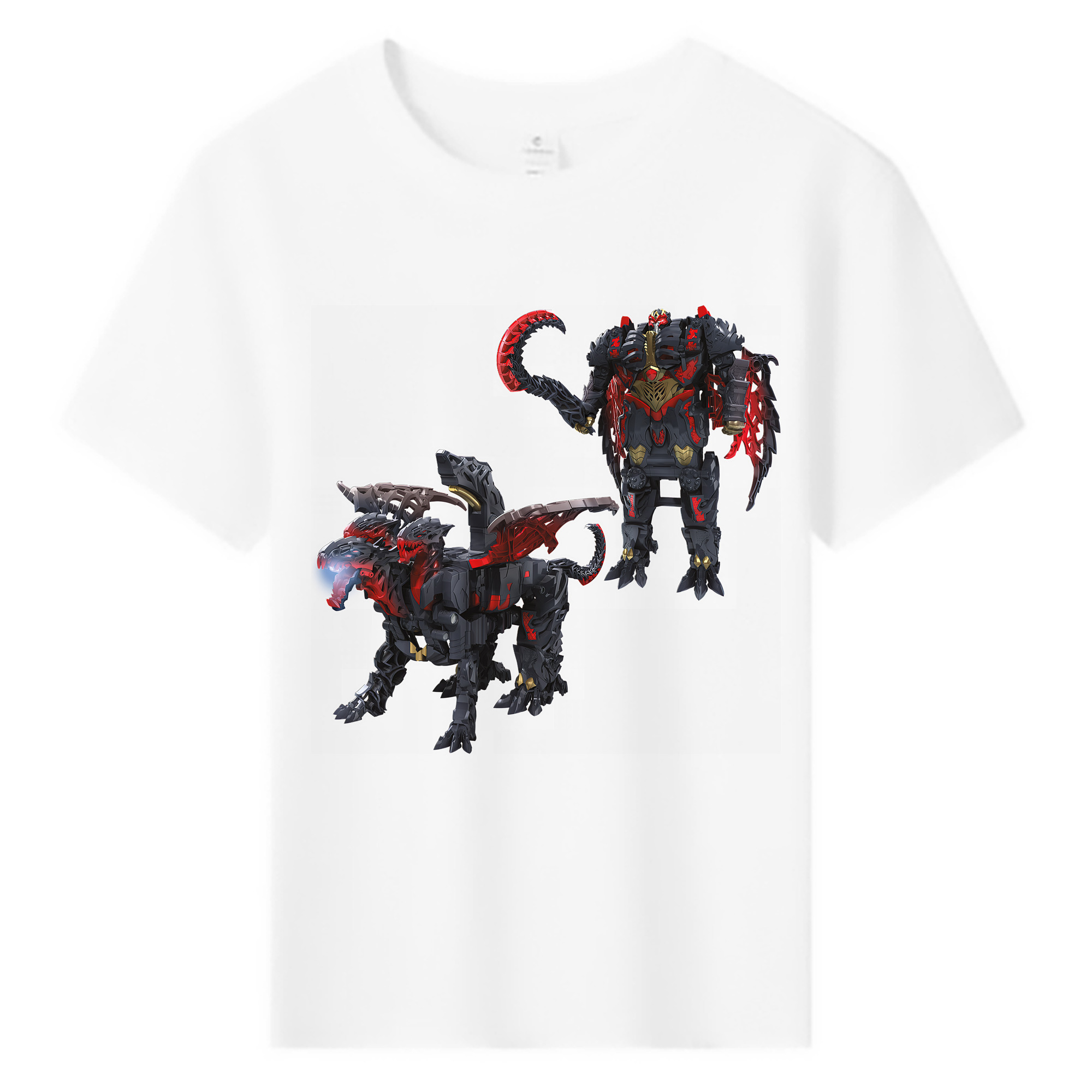 （画像用） Transformers トランスフォーマー 綿100％キッズTシャツ（フロントプリント）