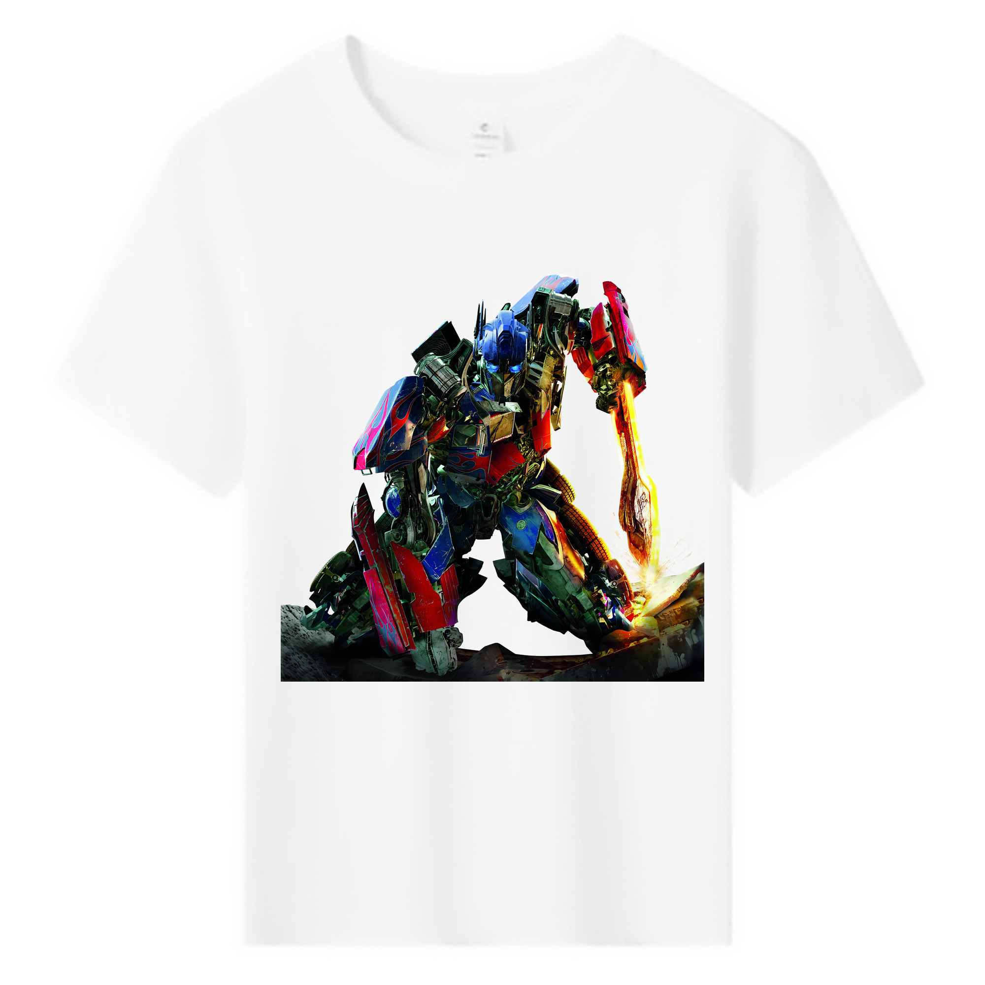 （画像用） Transformers トランスフォーマー 綿100％キッズTシャツ（フロントプリント）