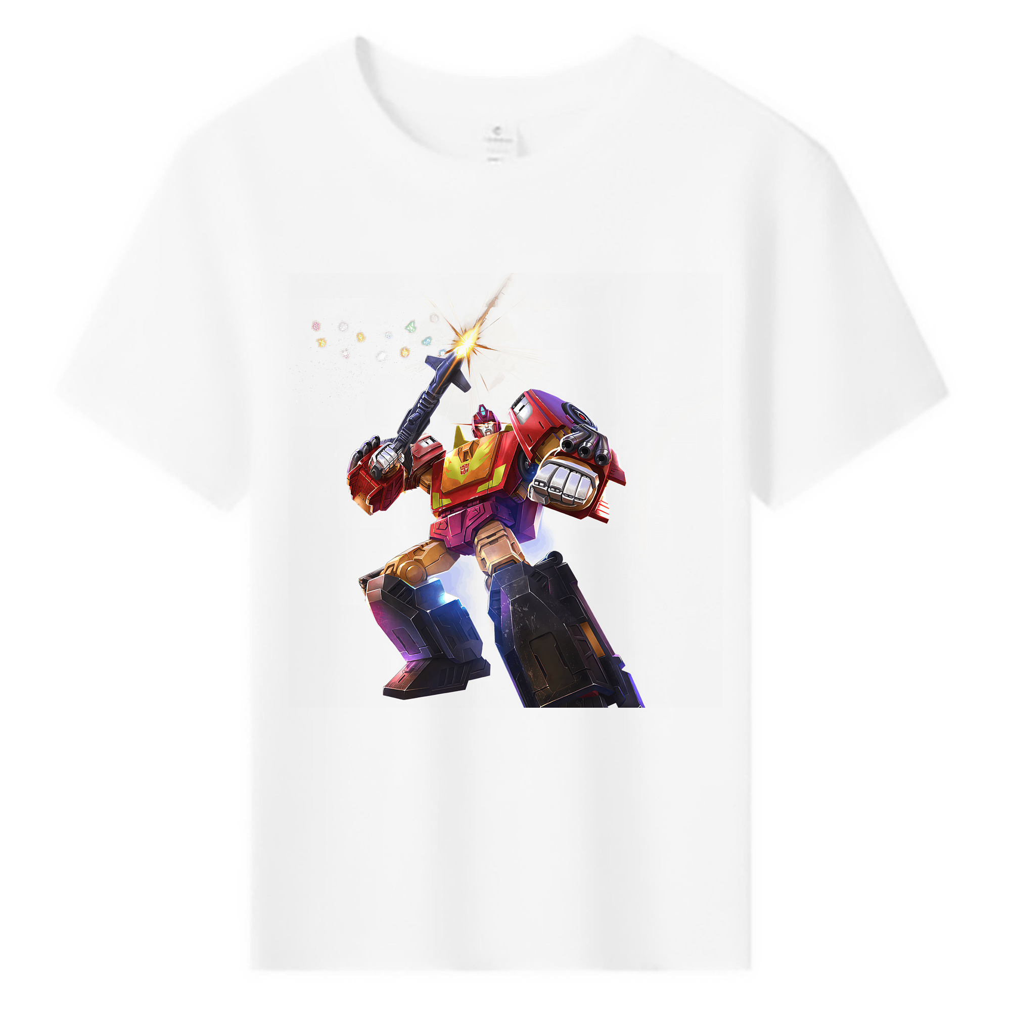 （画像用） Transformers トランスフォーマー 綿100％キッズTシャツ（フロントプリント）