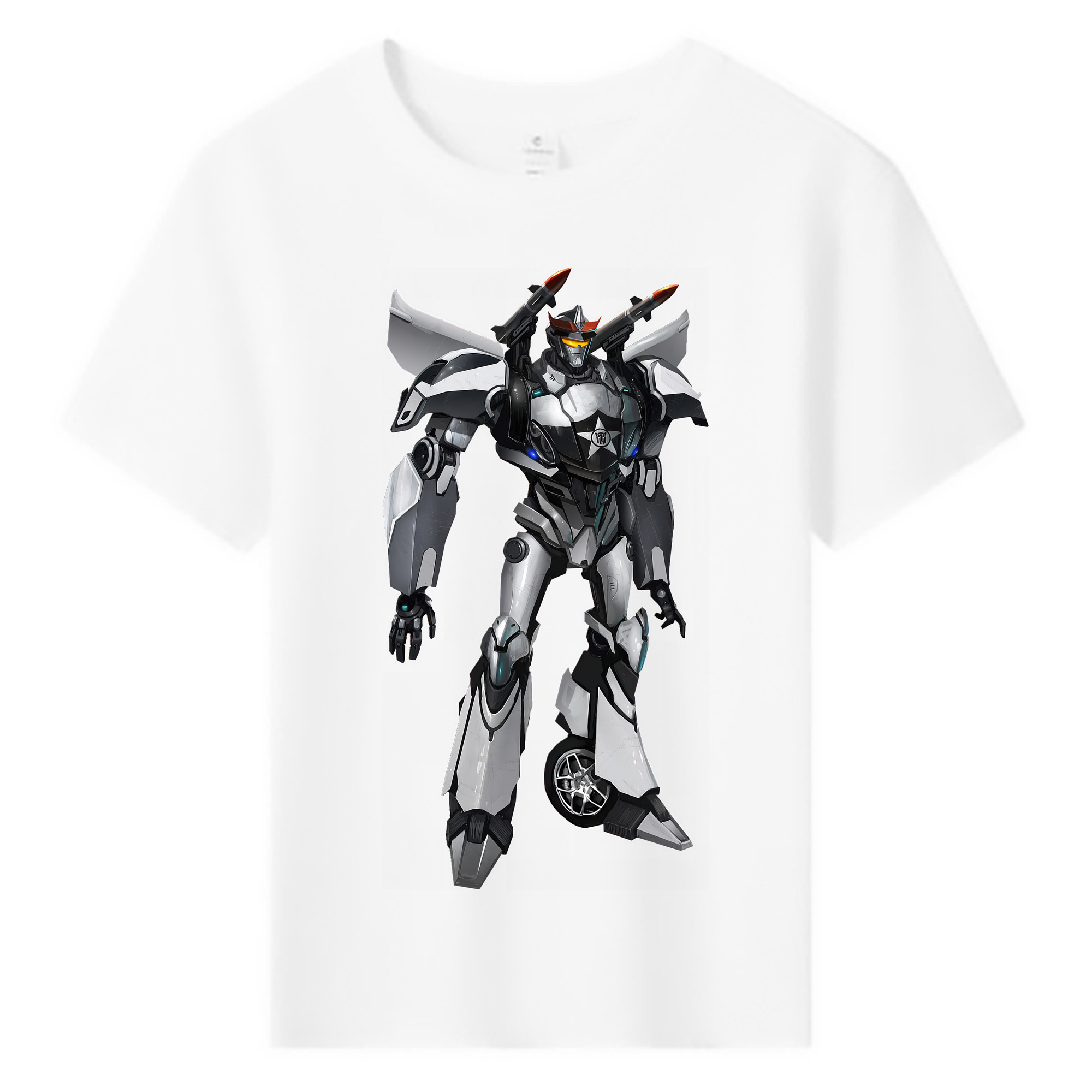 （画像用） Transformers トランスフォーマー 綿100％キッズTシャツ（フロントプリント）